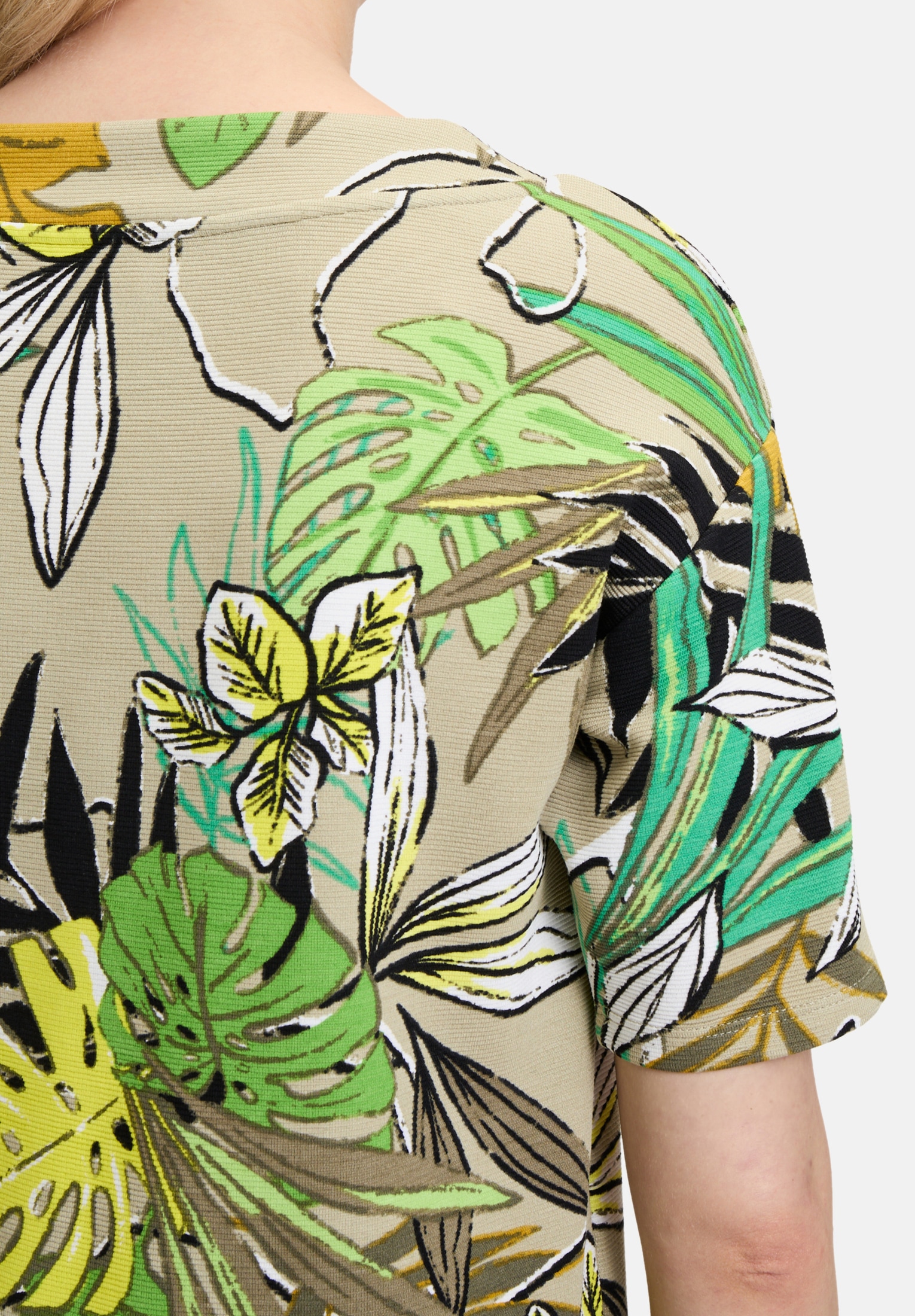 Betty Barclay Kurzarmshirt »Damen mit Rippenstruktur« 1 Stk. Material