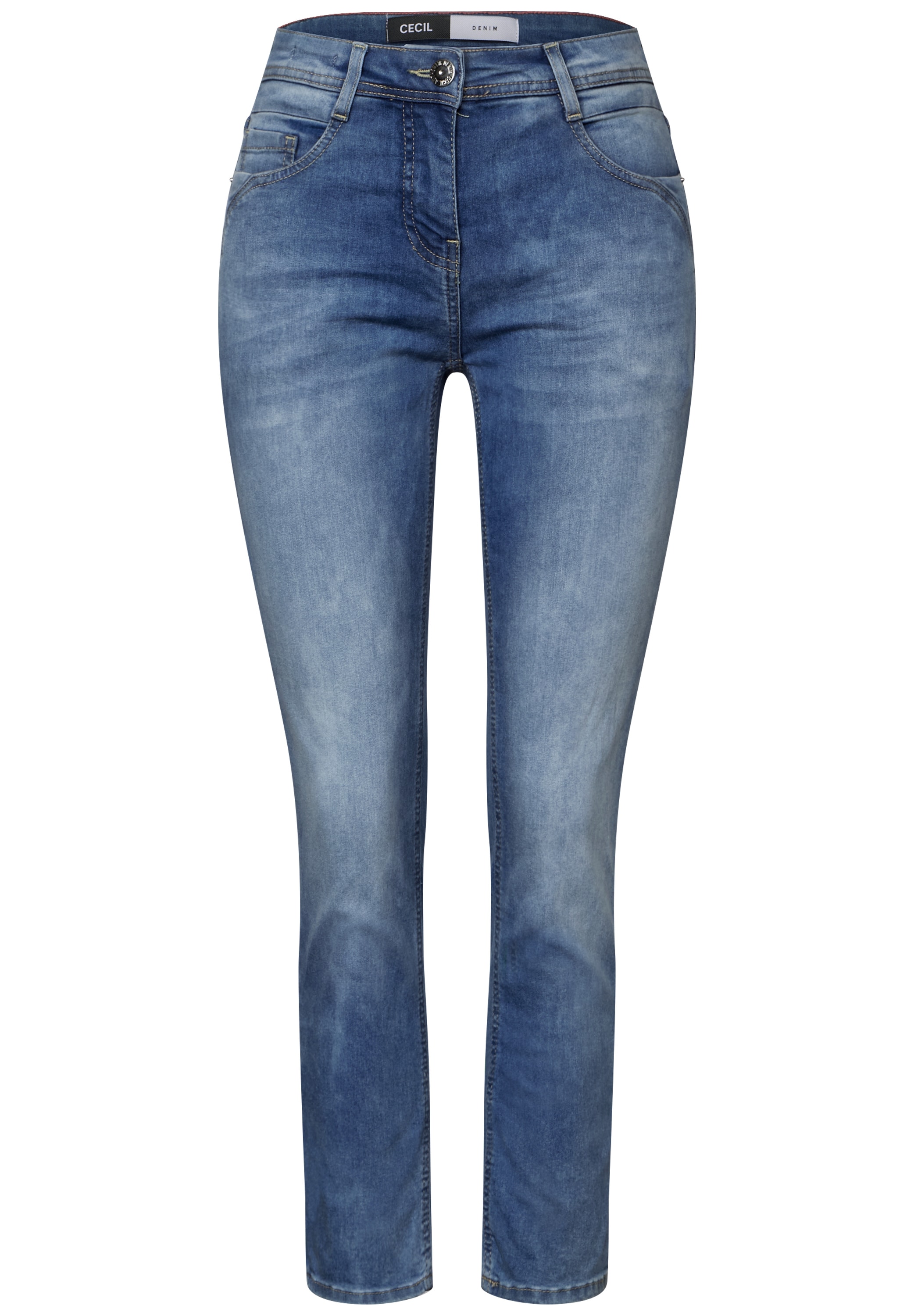 Cecil Slim-fit-Jeans, 5-Pocket-Style