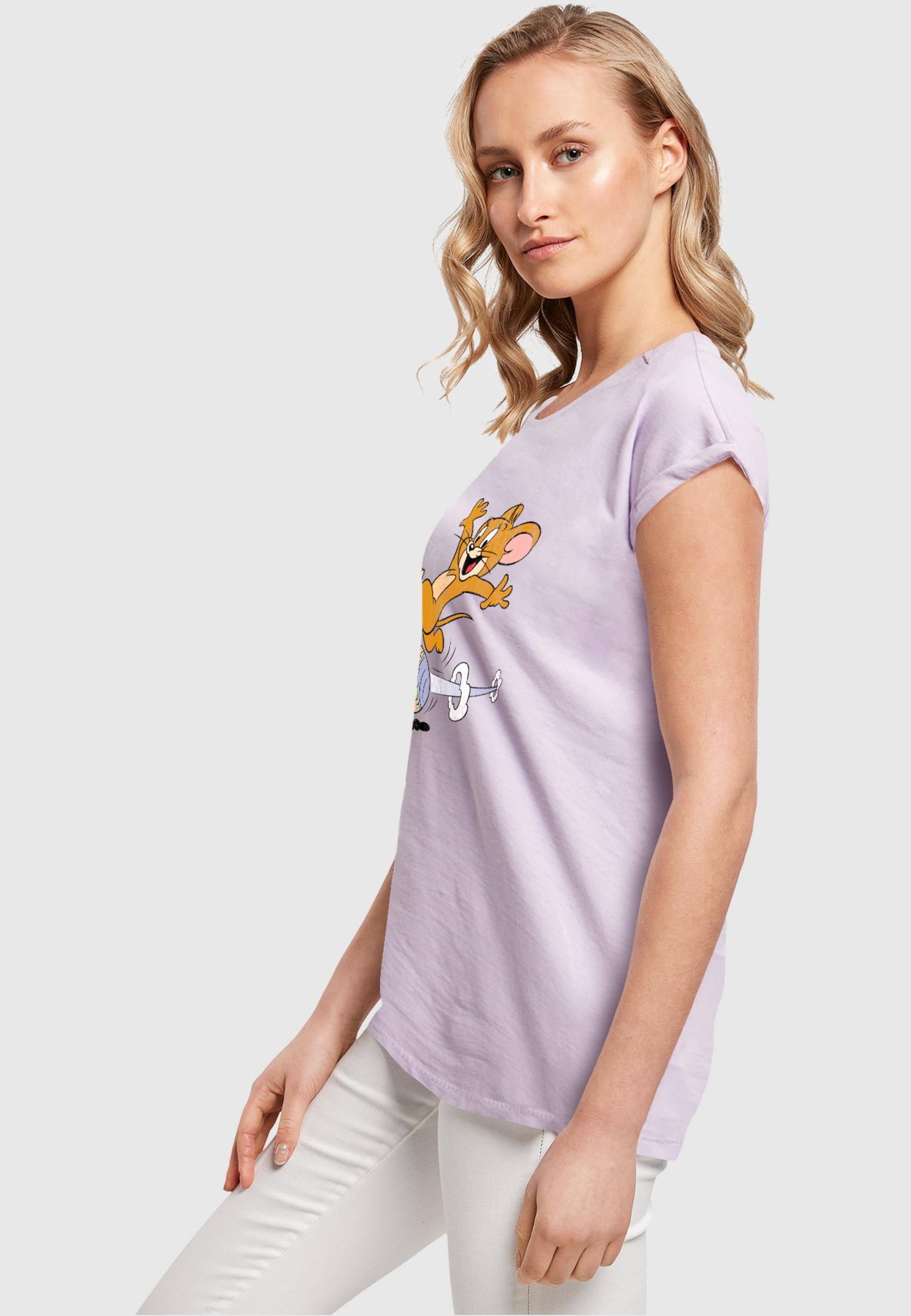 ABSOLUTE CULT T-Shirt »ABSOLUTE CULT Damen Ladies Tom and Jerry - Egg Run T-Shirt«, (1 tlg.)