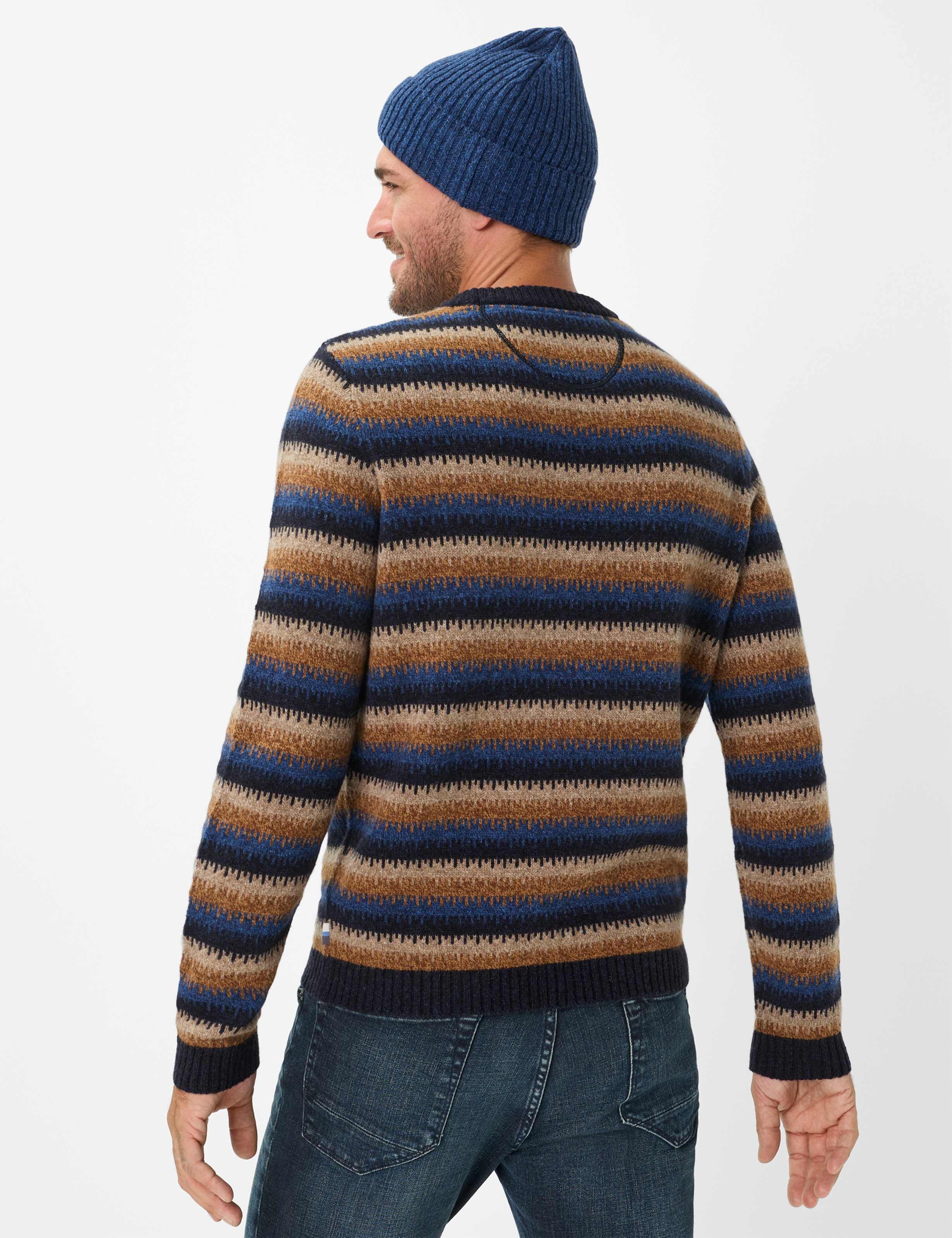 Brax Rundhalspullover "Style RICK" günstig online kaufen