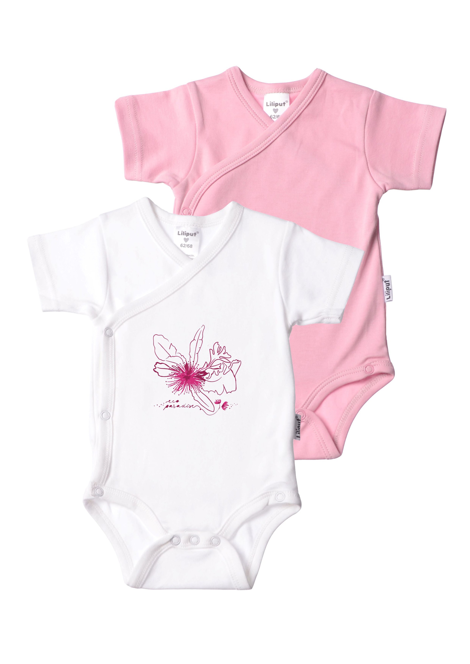 Liliput Body "Paradise" 2 Stk. mit niedlichem Frontdruck