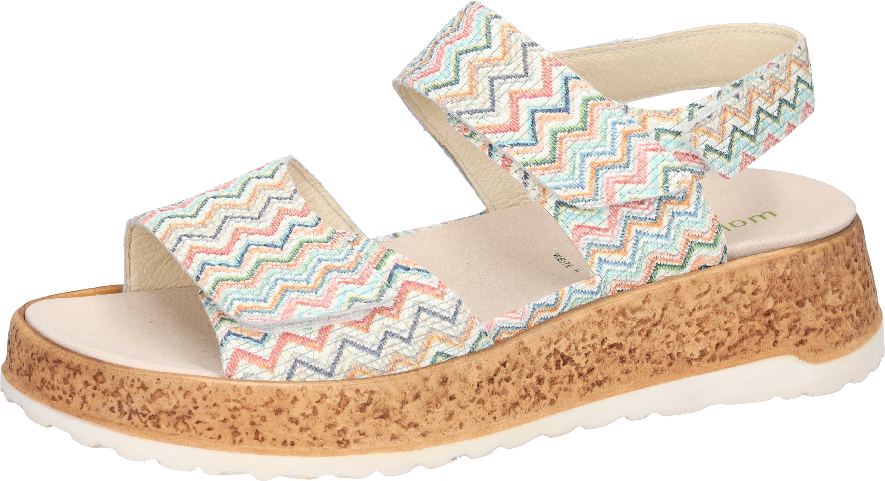 Waldläufer 1100000002199 "H-LIBBY" Sommerschuh, Sandalette, Bequemschuh mit Klettverschlüsse, H-Weite