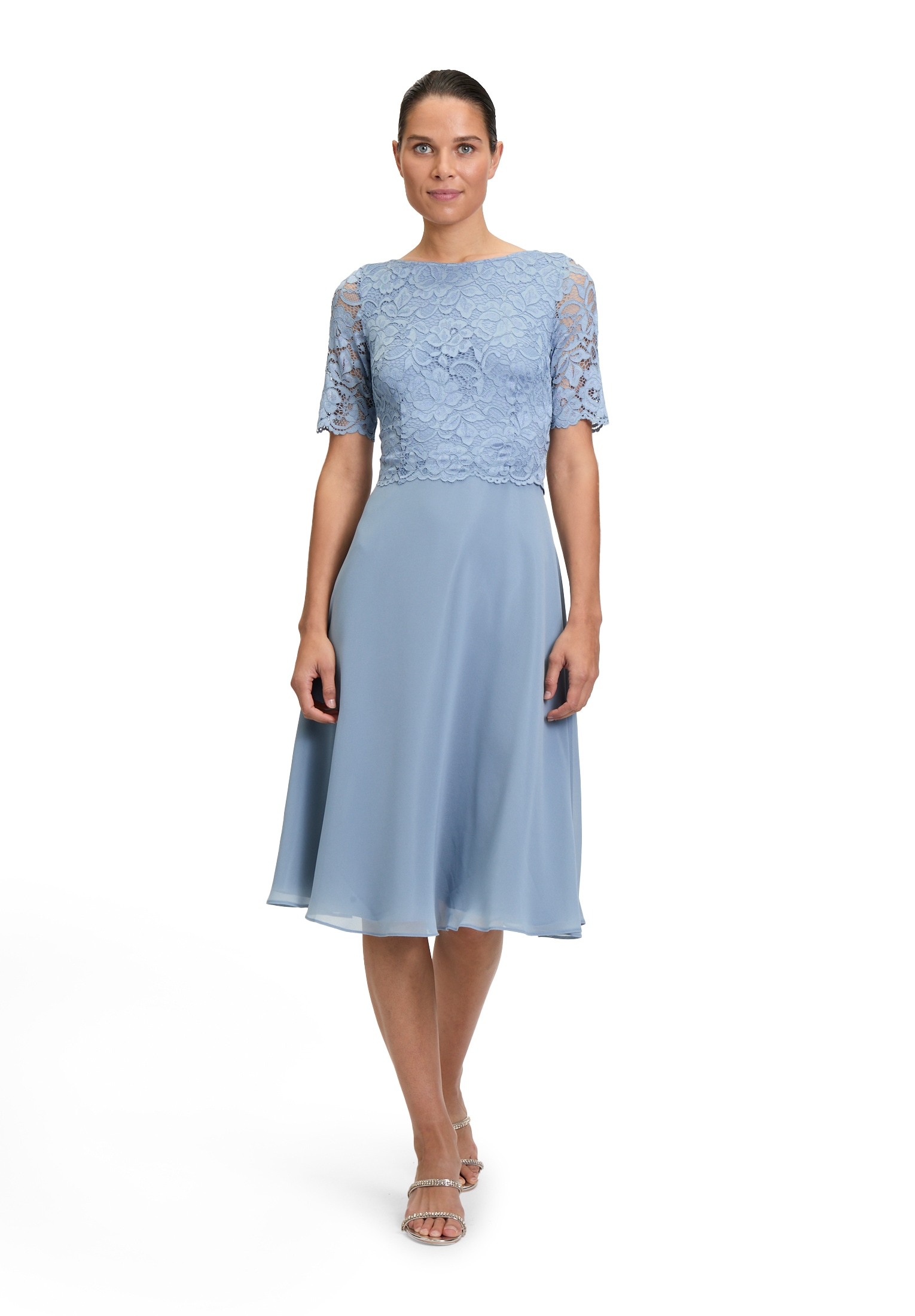 Vera Mont Cocktailkleid "Vera Mont Damen Cocktailkleid mit Spitze", Spitze günstig online kaufen