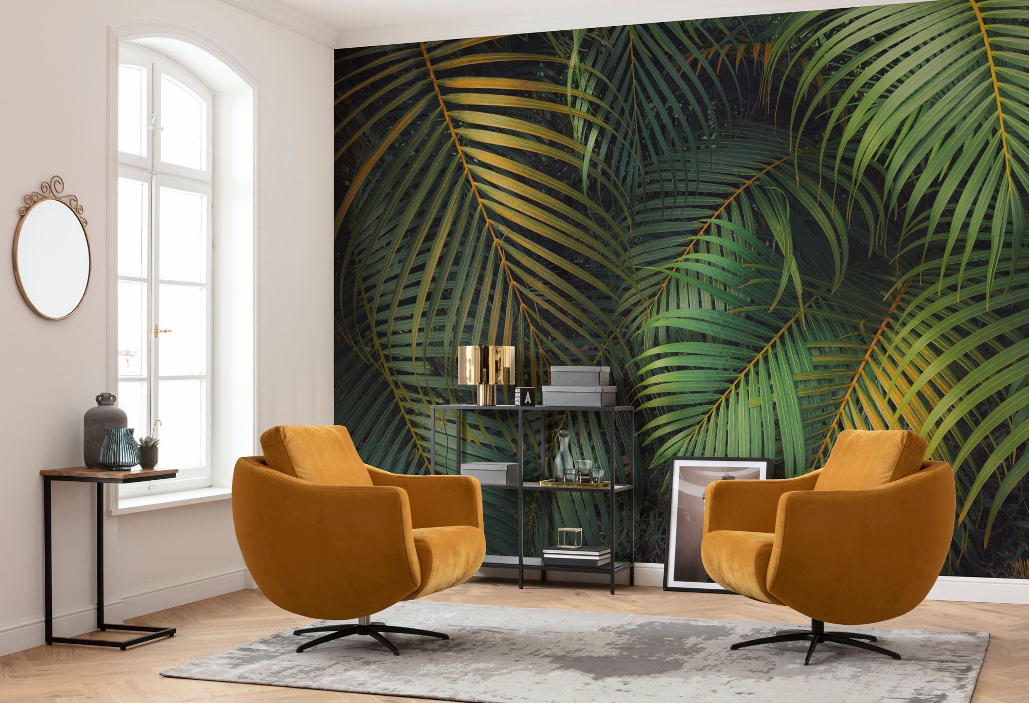 KOMAR Fototapete "Digitaldruck Vlies - Amazon Fern - Größe 400 x 250 cm", Rollen:, grün, Schlafzimmer, Tapeten, Wohnzimmer, Schlafzimmer