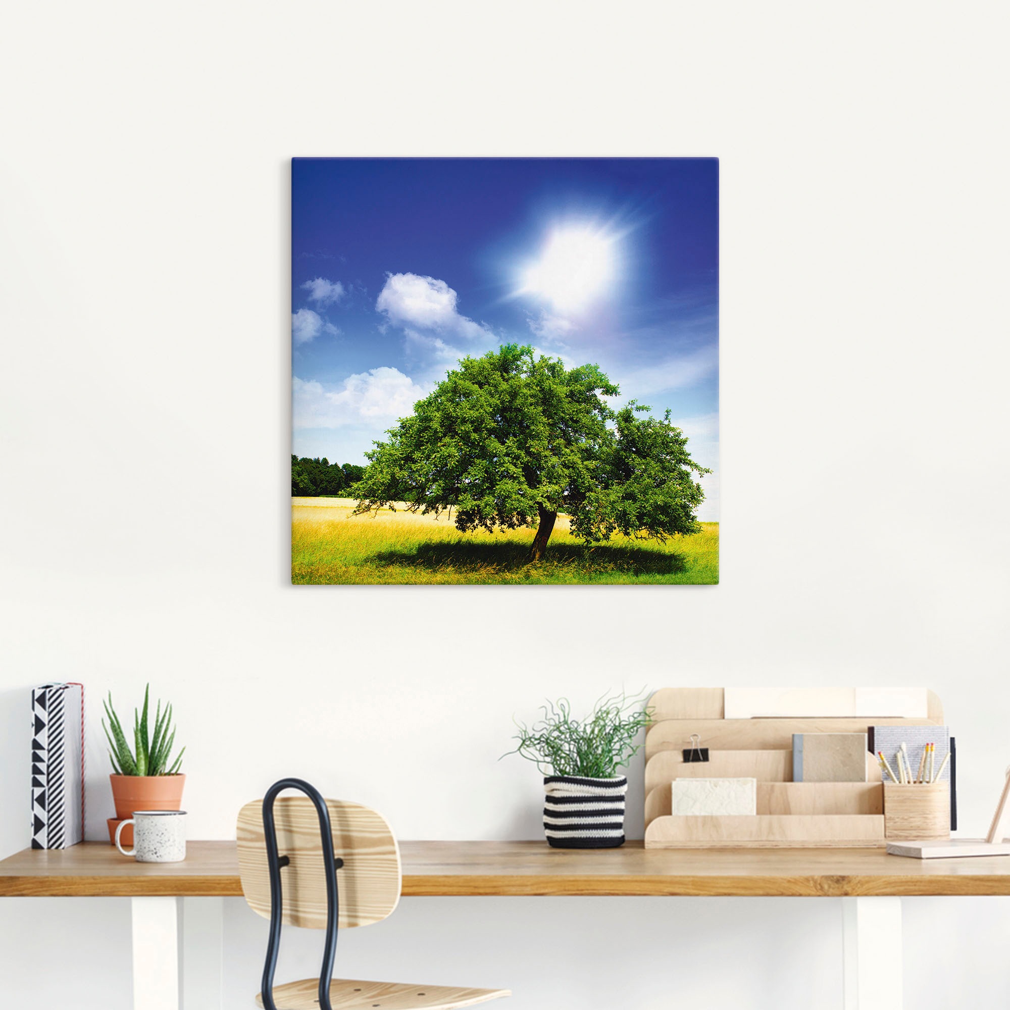 Artland Wandbild "Baum des Lebens" Bäume 1 Stk. tlg. als Leinwandbild, Post günstig online kaufen