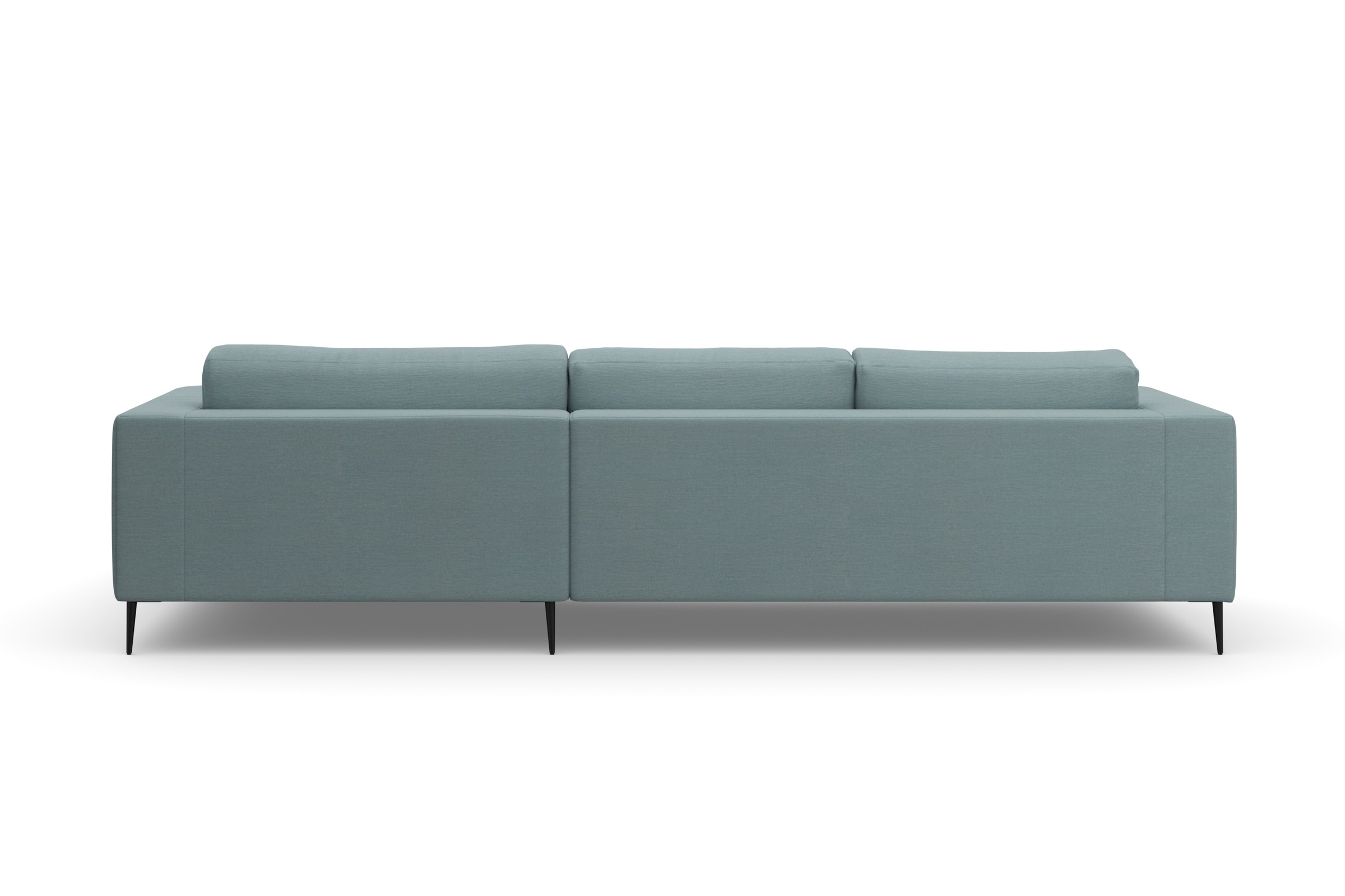 DOMO collection Ecksofa »Modica, zeitlos und elegant, L-Form«, moderne Optik mit extrabreiter Recamiere, auch in Cord