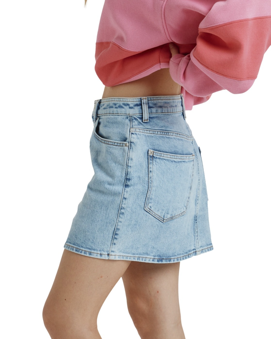 Roxy Sommerrock »Rain Mini Skirt Beau Blue«