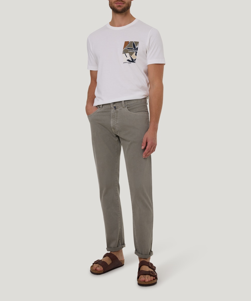Pierre Cardin 5-Pocket-Jeans »PC-Lyon«, mit Umschlagsaum