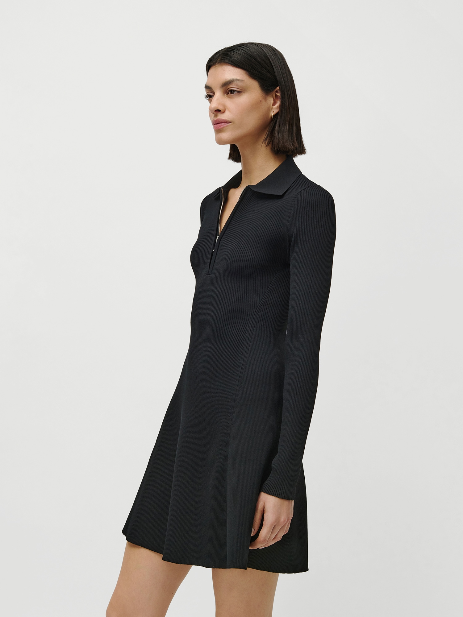 LeGer Strickkleid »Marou, LeGer by Lena Gercke«, Regular fit mit Rundhalsausschnitt
