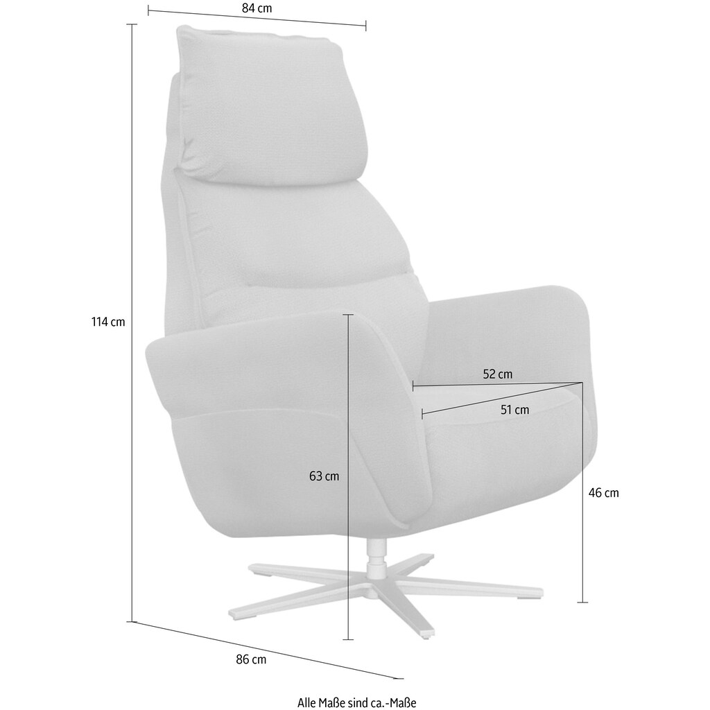 ADA trendline Relaxsessel »Thimo«