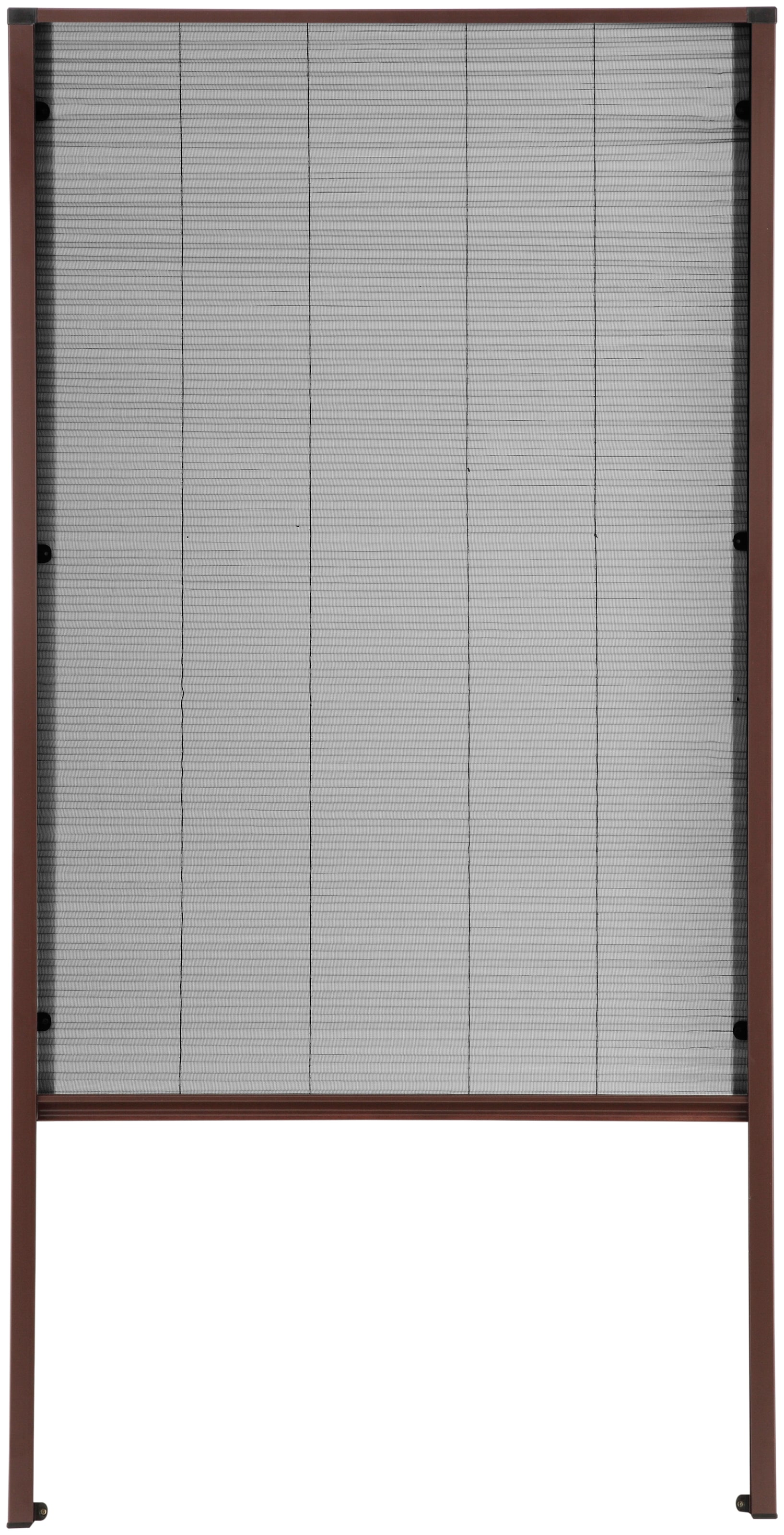 Insektenschutzrollo »für Dachfenster«, transparent, braun/anthrazit, BxH: 80x160 cm