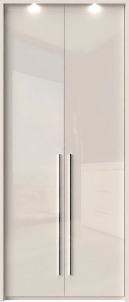 Places of Style Kleiderschrank "Piano, inklusive Rahmen und Beleuchtung, so günstig online kaufen