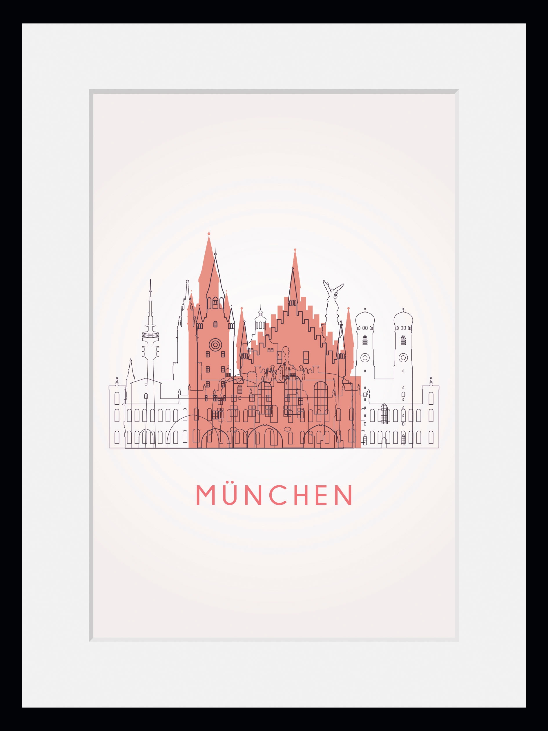 queence Bild "München Church", (1 St.) günstig online kaufen