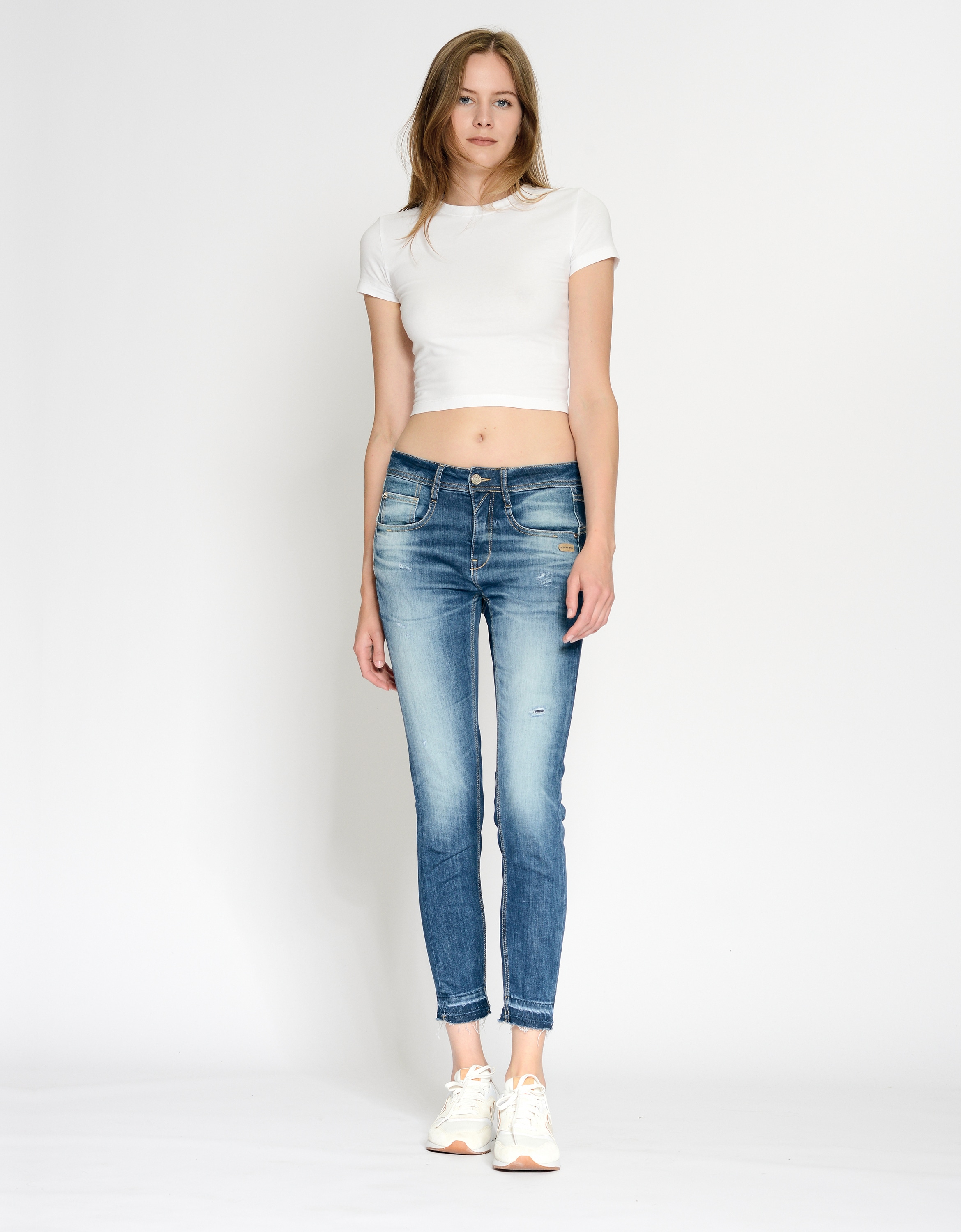 GANG Relax-fit-Jeans »GANG Jeans Relaxed Fit 94AMELIE CROPPED«