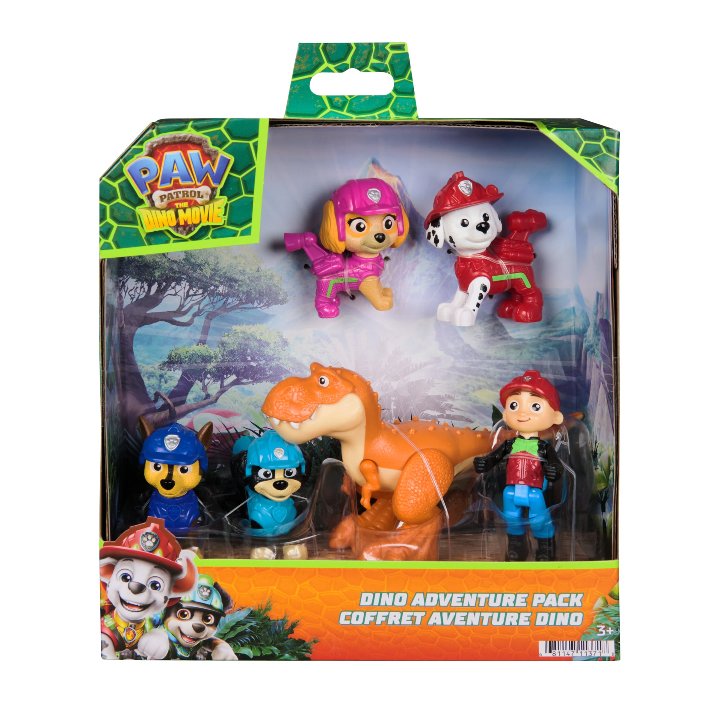 Spin Master Spielfigur »PAW Patrol: Der Dino Film, Dino Abenteuer Figuren-Geschenkset«