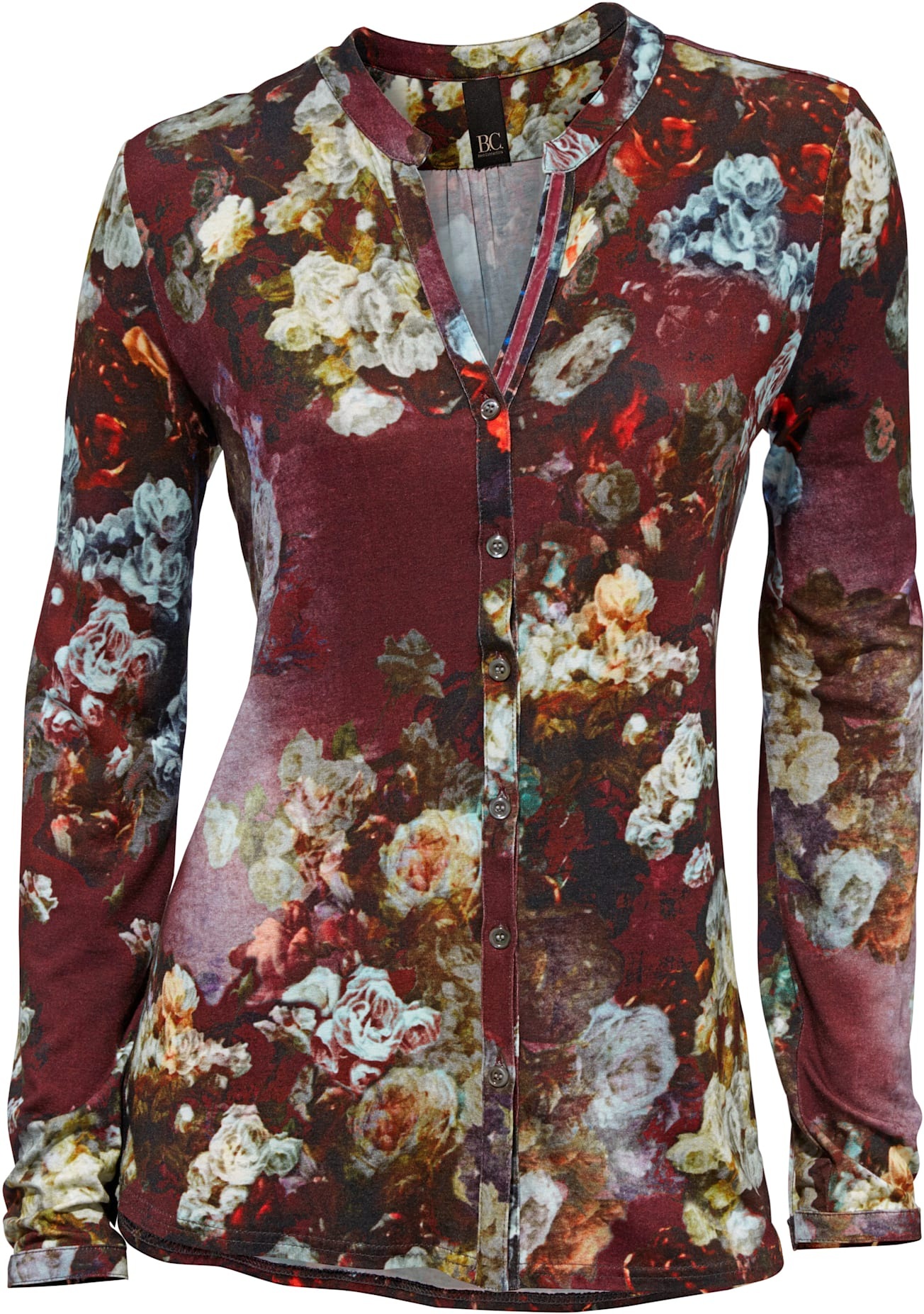HEINE Shirtbluse Blouse Bordeaux 50 3