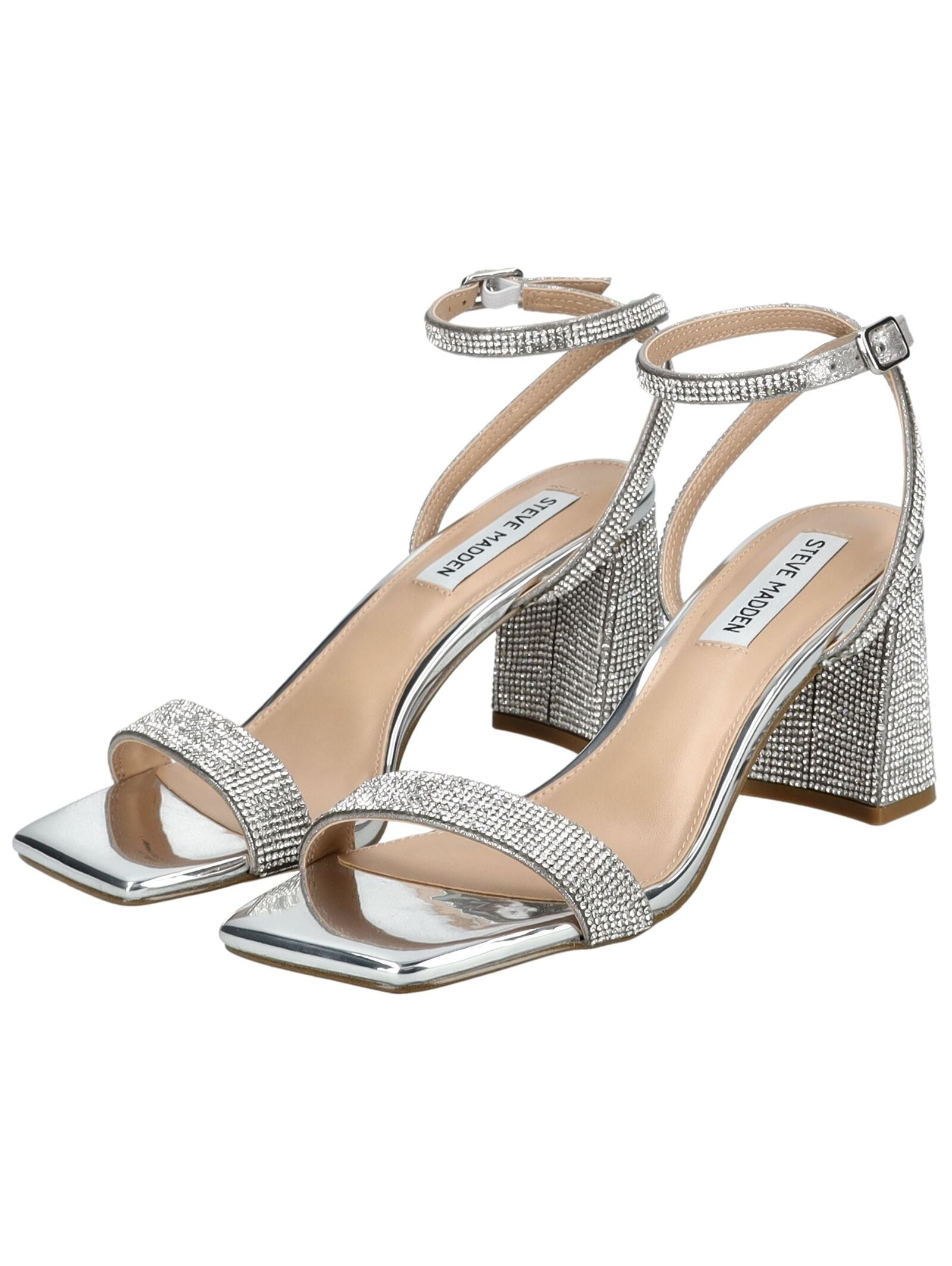STEVE MADDEN High-Heel-Sandalette »STEVE MADDEN Sandalen Textil«