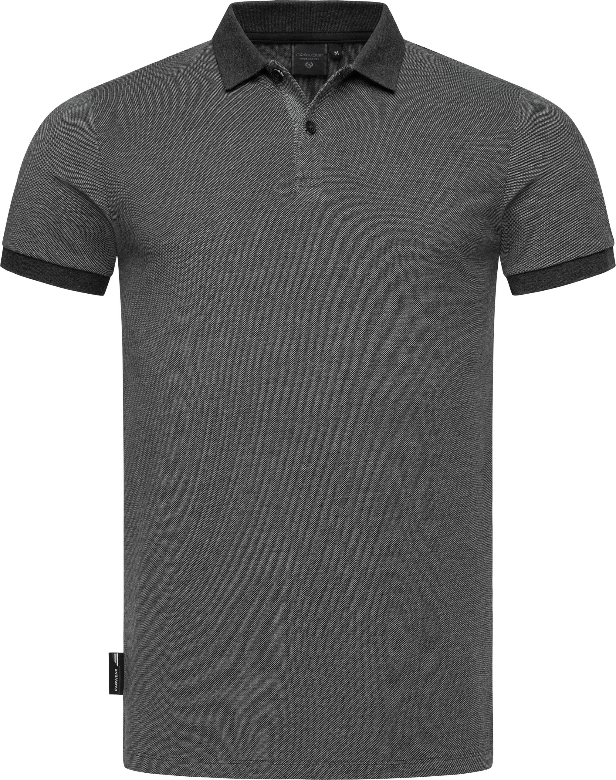 Ragwear Poloshirt »Set Porpi«, (2 tlg.), Modisches Herren Set aus Hemd und kurzer Hose