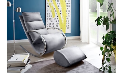 MCA furniture Relaxsessel »York«, Relaxsessel mit Hocker, belastbar bis 100 kg kaufen