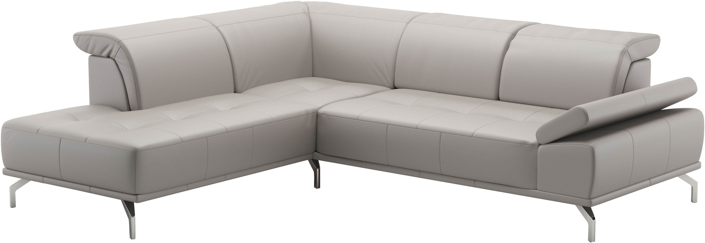 Places of Style Ecksofa »Caluna«, Inkl.Sitztiefenverstellung
