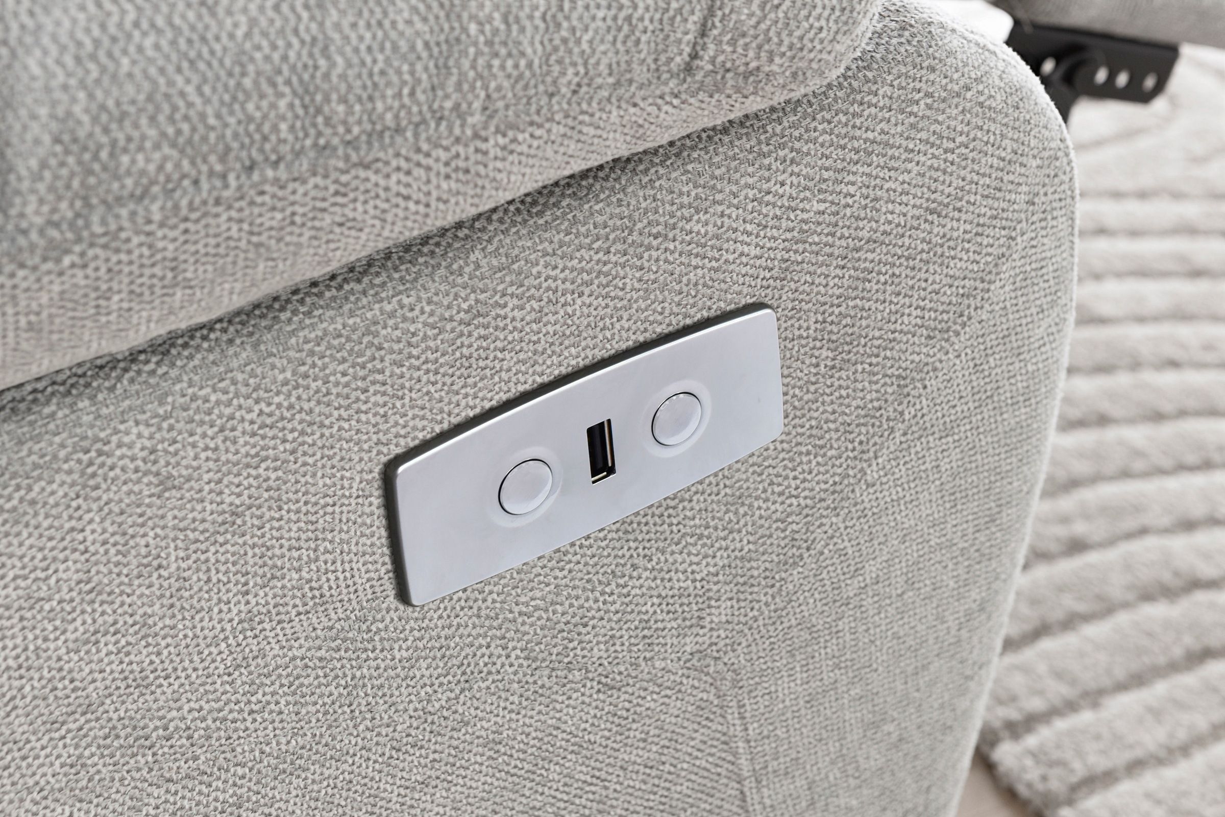 Home affaire 3-Sitzer »Lannilis«, mit manueller und elektrischer Relaxfunktion