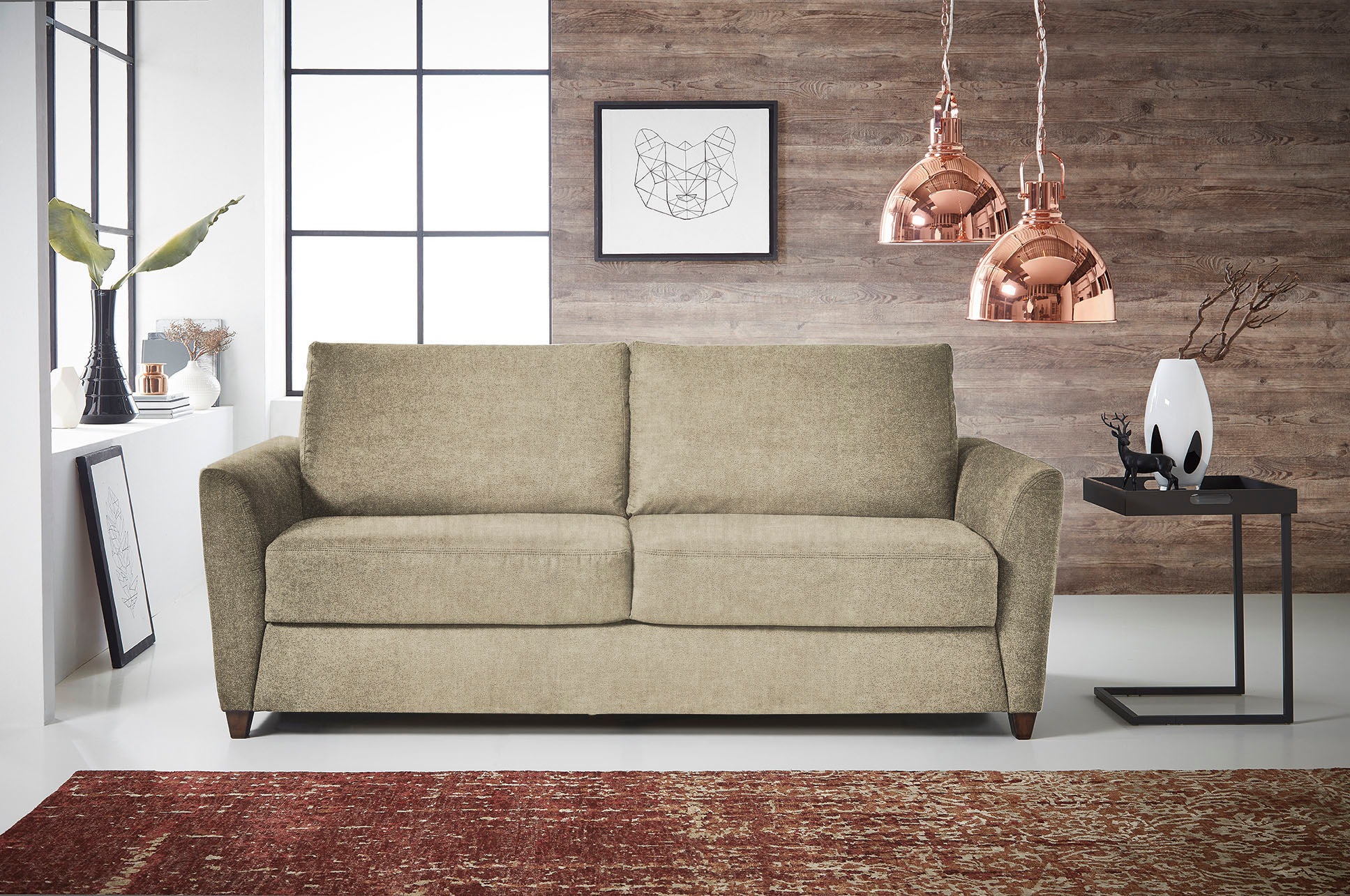 Bali Schlafsofa "Dallas, Dauerschläfer" in 140er und 160er Breite, inkl. Er günstig online kaufen