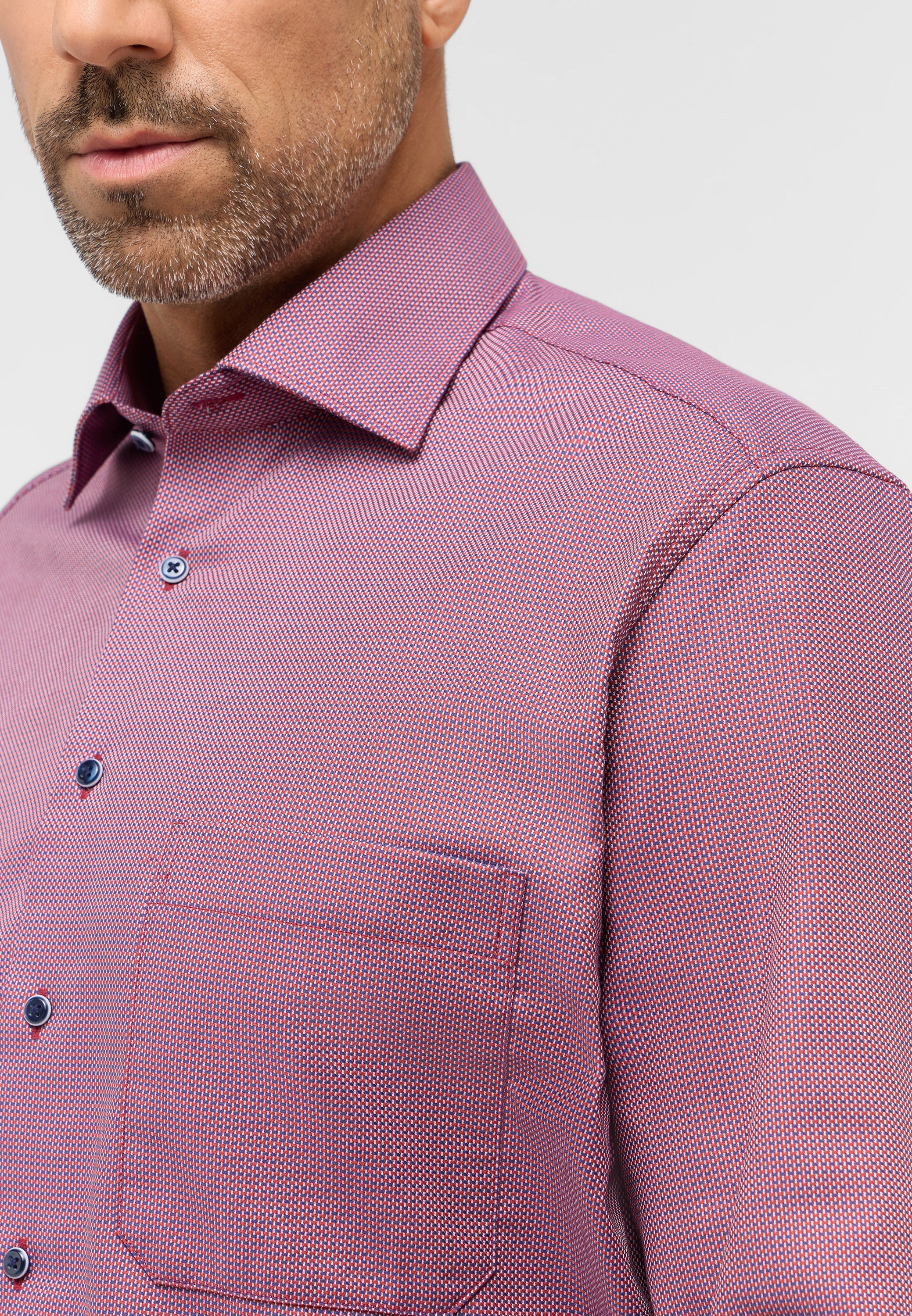 Eterna Langarmhemd »COMFORT FIT«, NON IRON (bügelfrei)