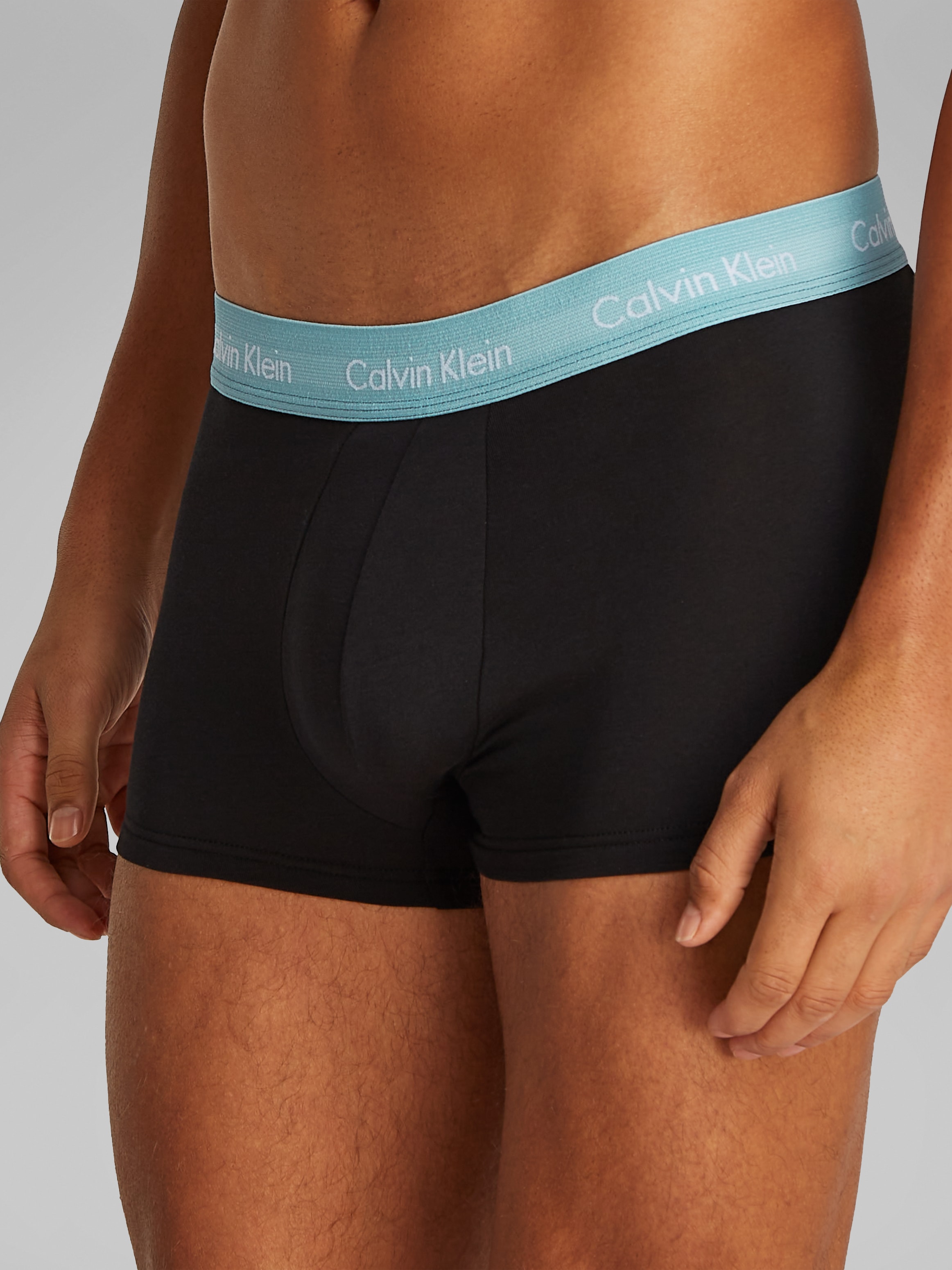 Calvin Klein Underwear Trunk »LOW RISE TRUNK 3PK«, (Packung, 3 St., 3er-Pack), mit Logoschriftzügen