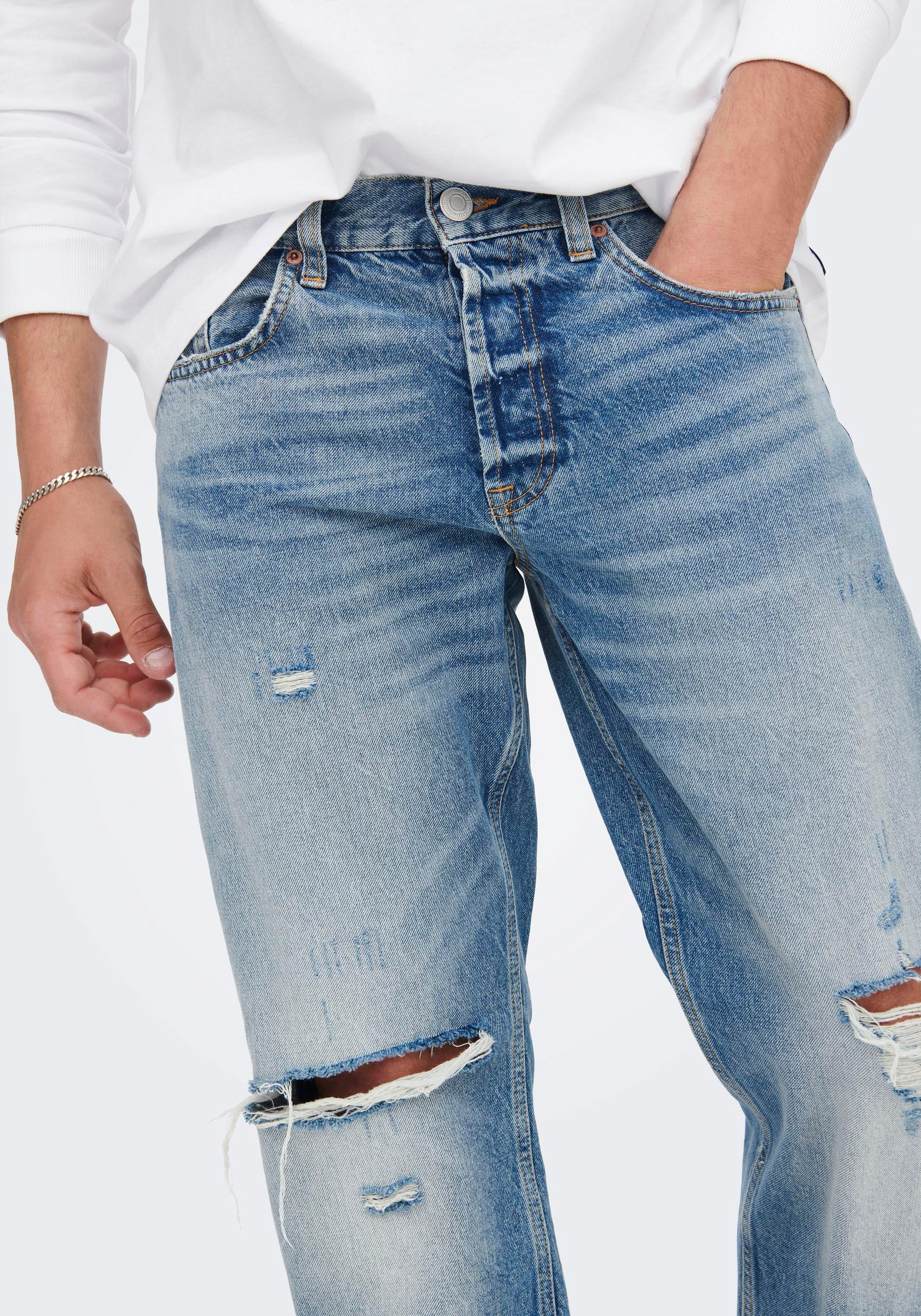 ONLY & SONS Loose-fit-Jeans »ONSEDGE LOOSE«