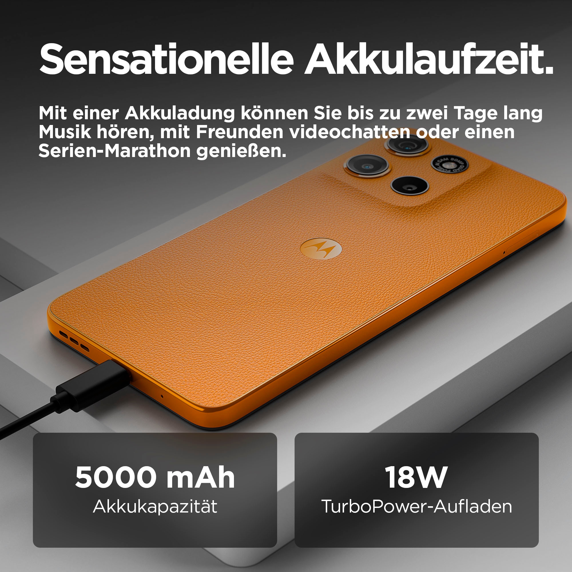 Motorola Smartphone »moto g15«, Orange