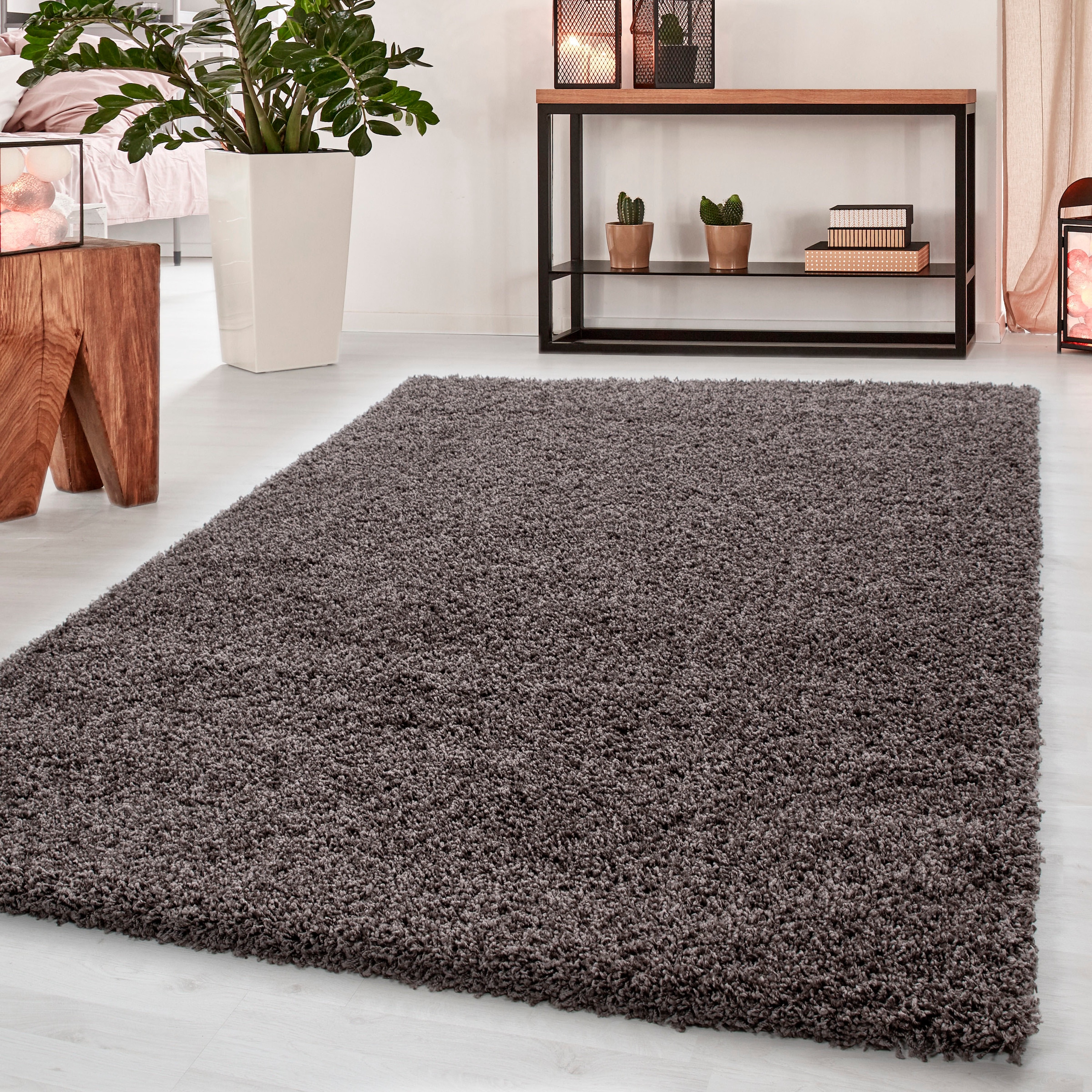 Ayyildiz Teppiche Hochflor-Teppich "Dream Shaggy" rechteckig 50 mm Höhe Lan günstig online kaufen