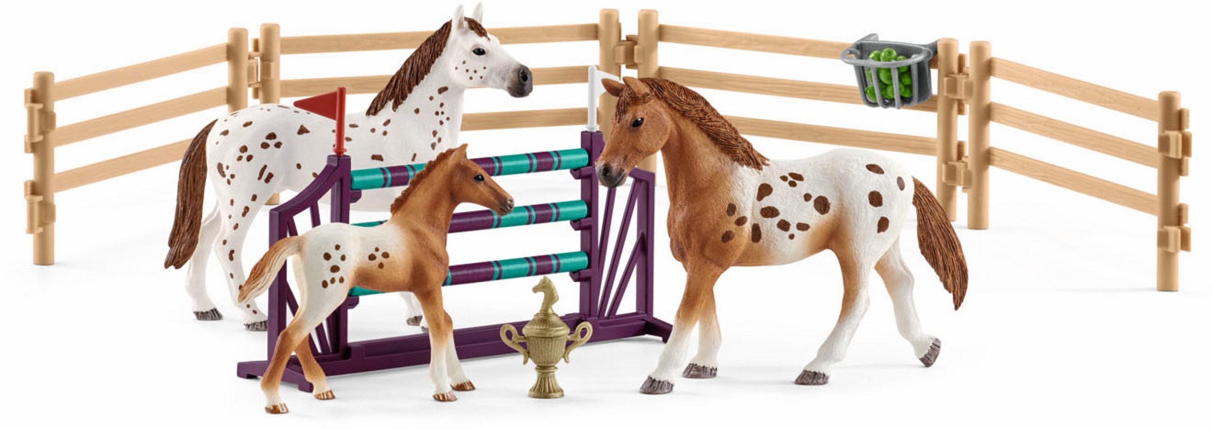 Schleich® Spielwelt »HORSE CLUB, Lisas Turnier-Training (42433)«, Made in Europe