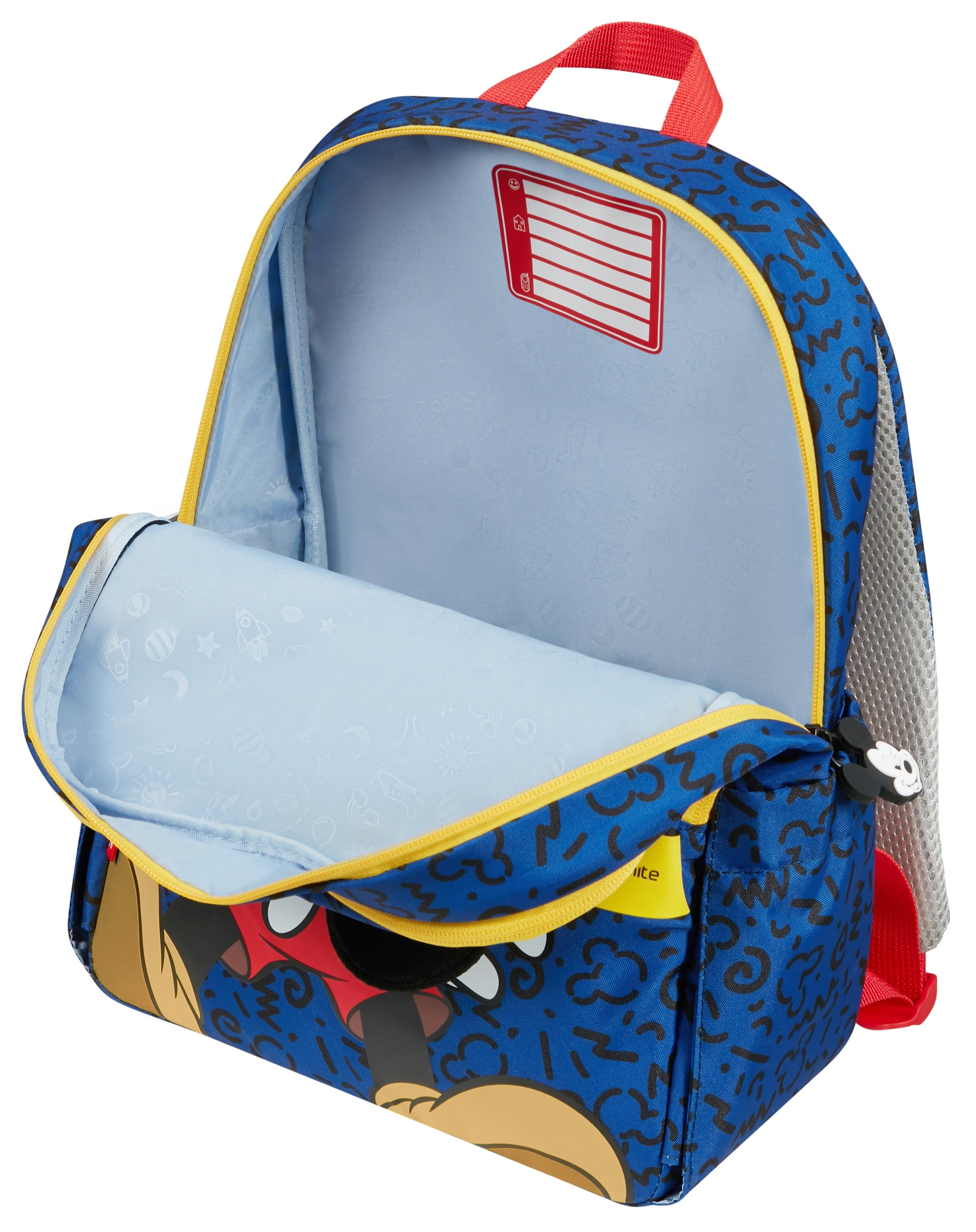 Samsonite Kinderrucksack »DAYDREAM DISNEY, Mickey Happy« reflektierende Details