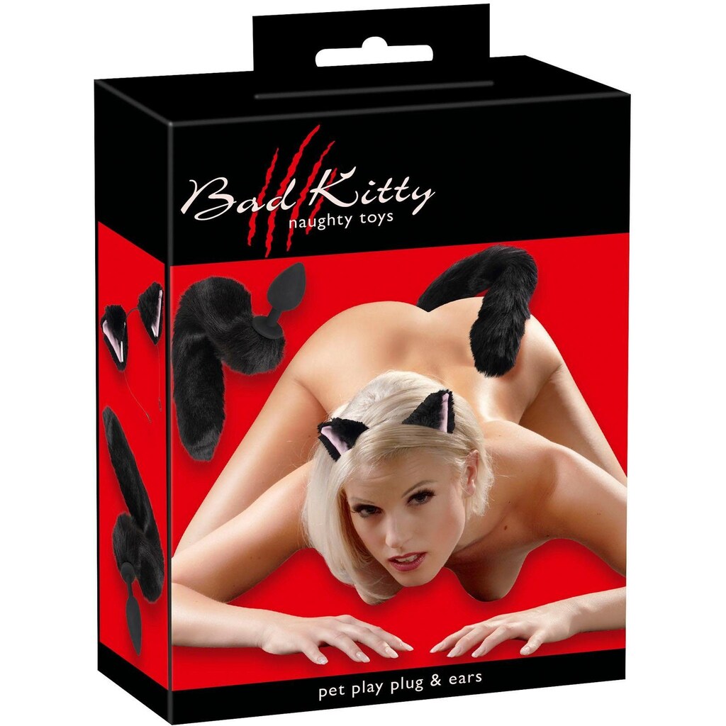 Bad Kitty Analplug »BK Analplug mit Katzenschwanz«