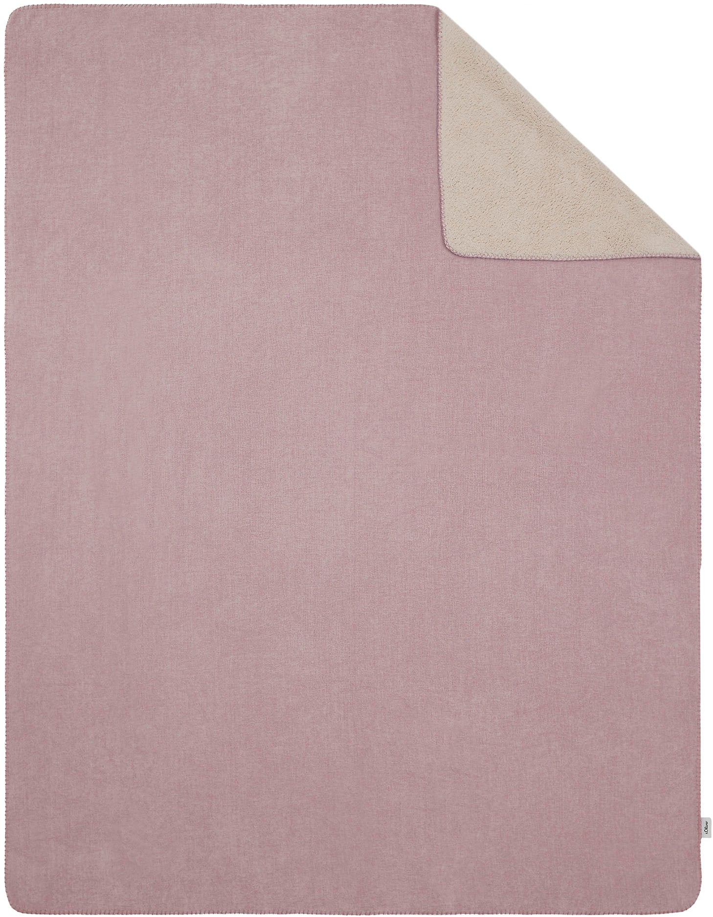 s.Oliver Wohndecke "s.Oliver Lounge Decke" trendige Doubleface-Optik günstig online kaufen