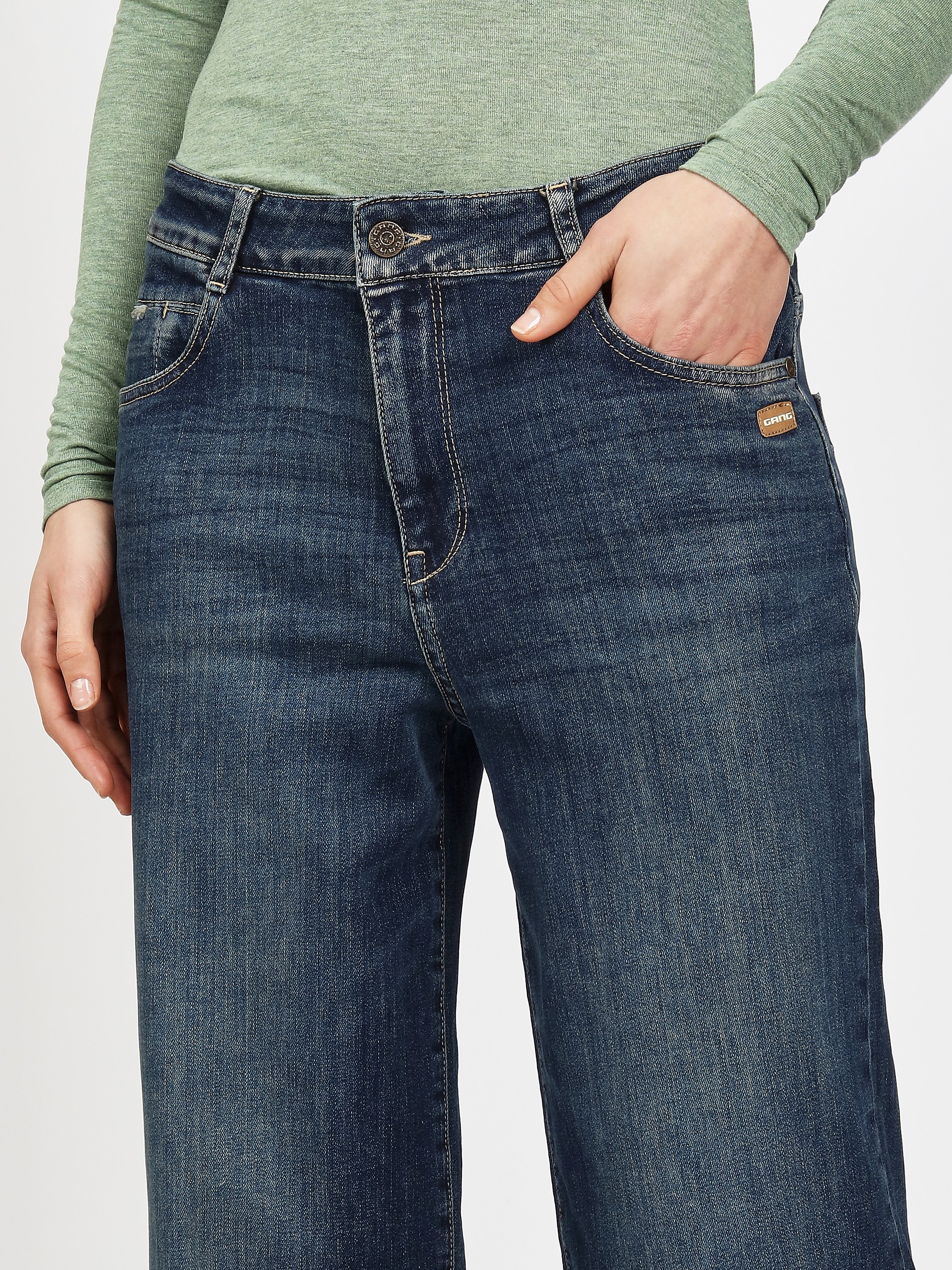 GANG Weite Jeans »GANG Jeans Wide Fit 94CAROL CULOTTE«
