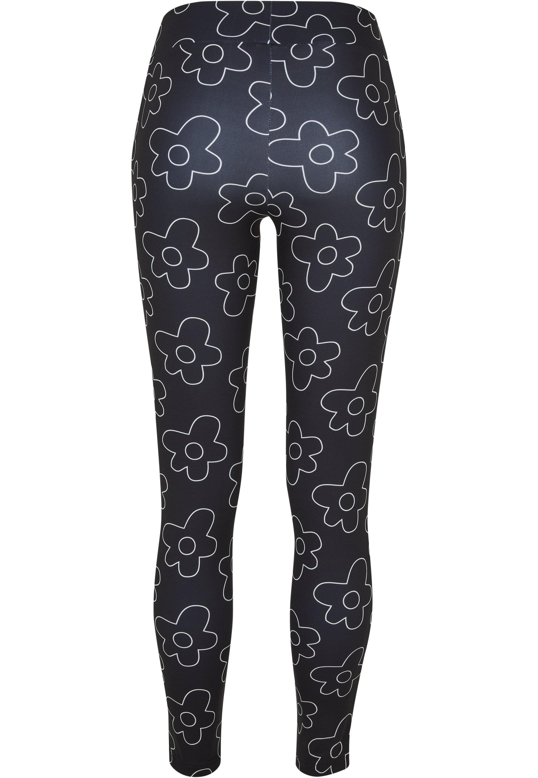 URBAN CLASSICS Leggings »Urban Classics Damen Ladies Tech Mesh AOP Leggings«, (1 tlg.)