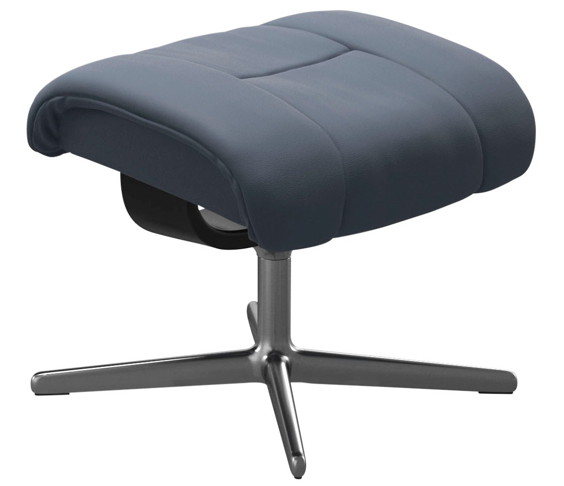 Stressless® Fußhocker »Reno«, mit Cross Base, Größe S, M & L, Holzakzent Schwarz