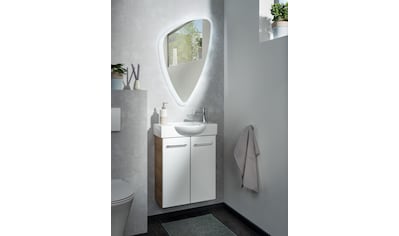 Waschbeckenunterschrank »SBC«, Badmöbel für Gäste-WC, Breite ca. 55 cm