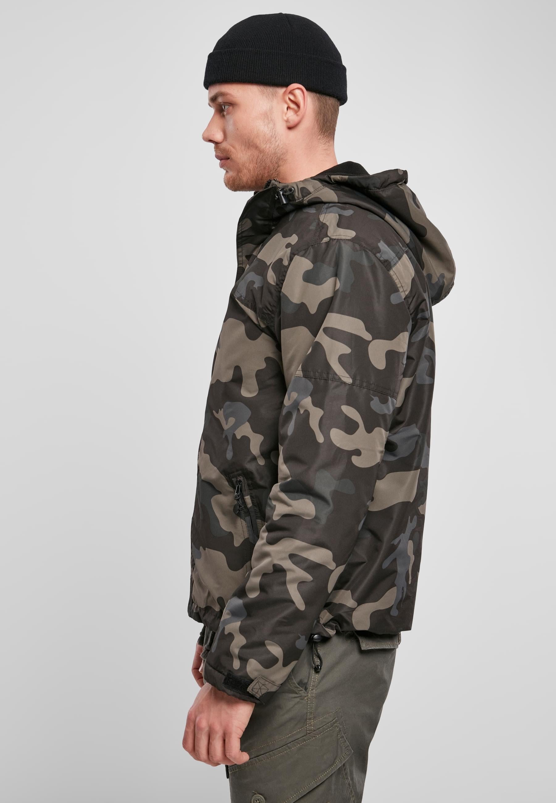 Brandit Allwetterjacke »Brandit Herren Windbreaker Frontzip«, (1 St.), mit Kapuze