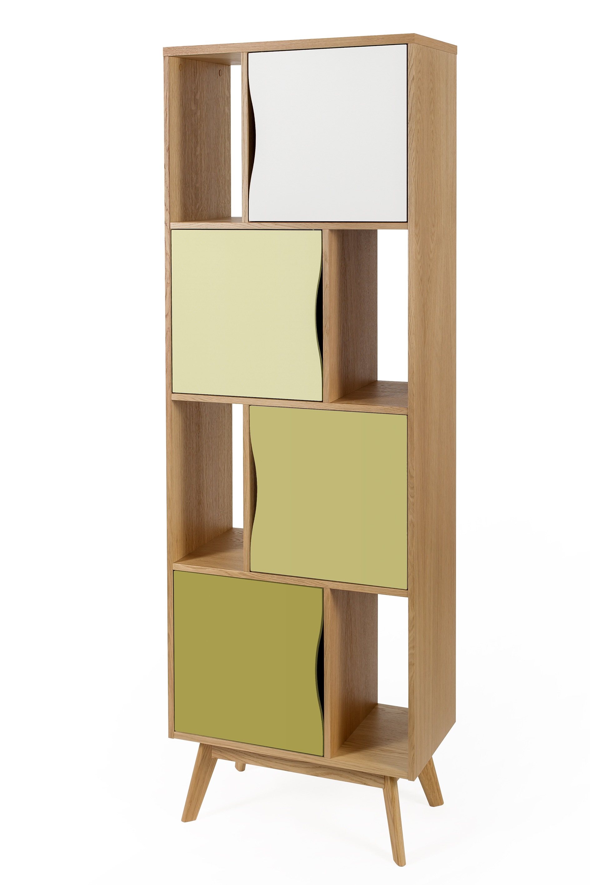 Thumbnail - Woodman Bücherregal "Avon" Holzfurnier aus Eiche, FSC-zertifiziert