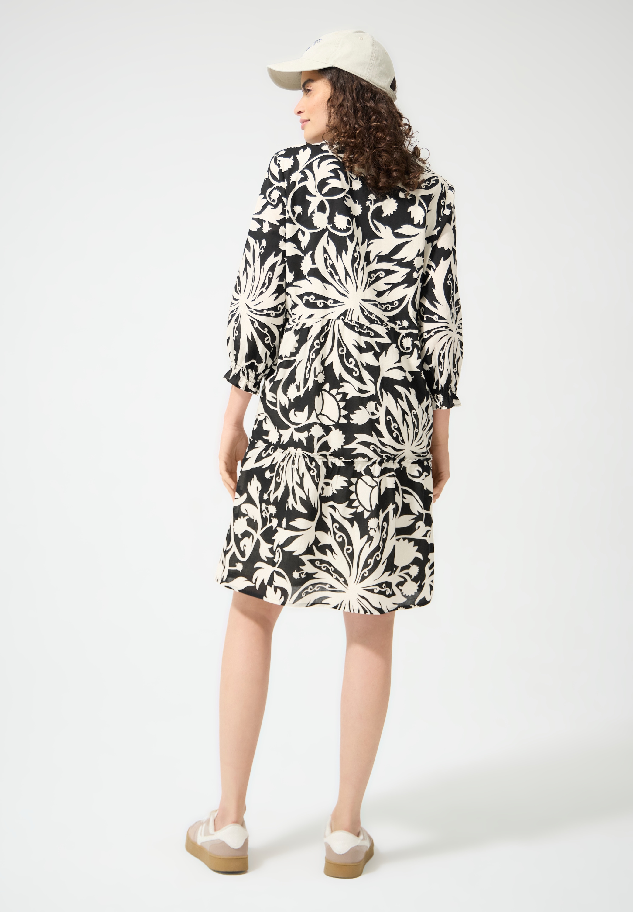 STREET ONE STUDIO Tunikakleid Ohne Taschen mit allover Print