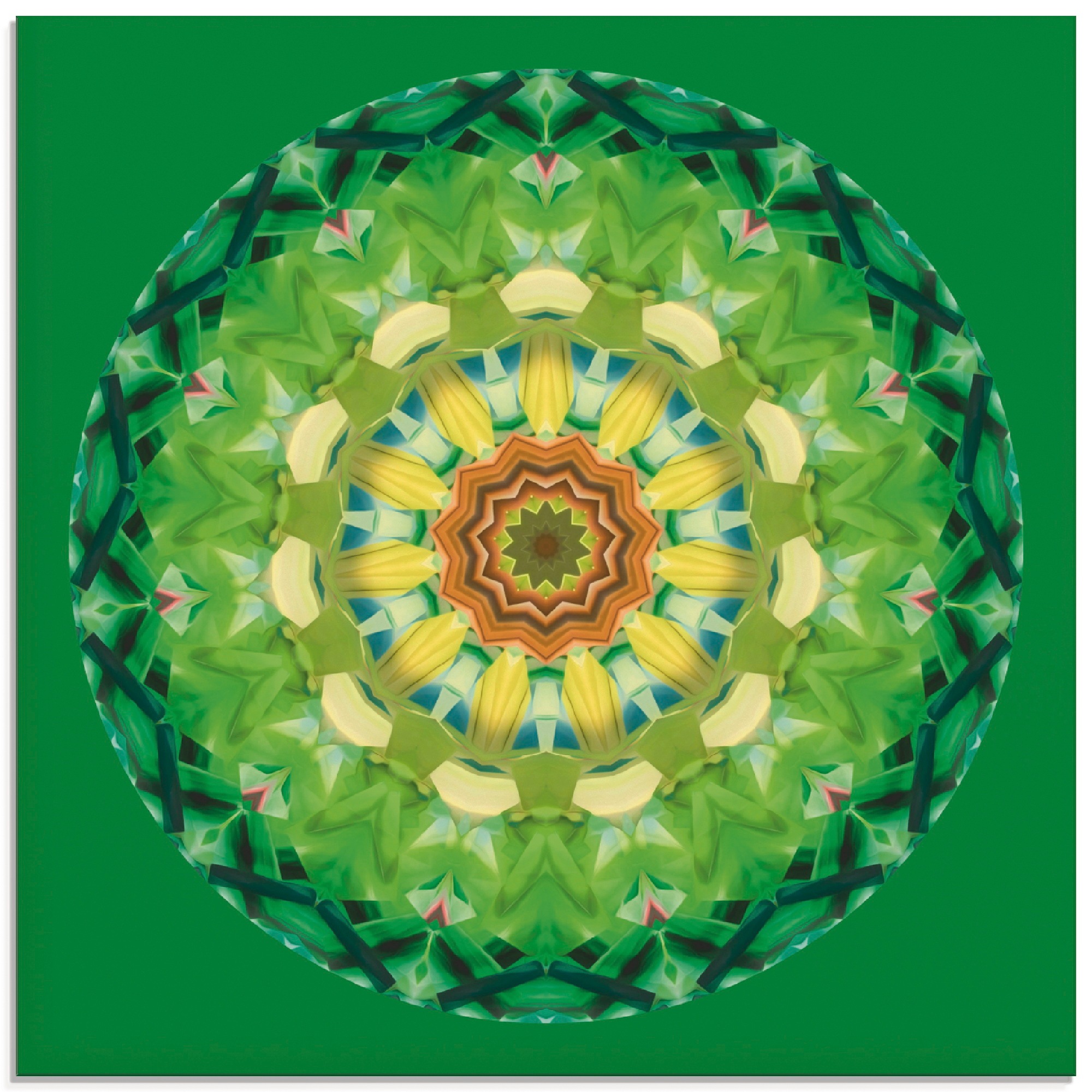 Artland Glasbild "Mandala II", Muster, (1 St.), in verschiedenen Größen günstig online kaufen