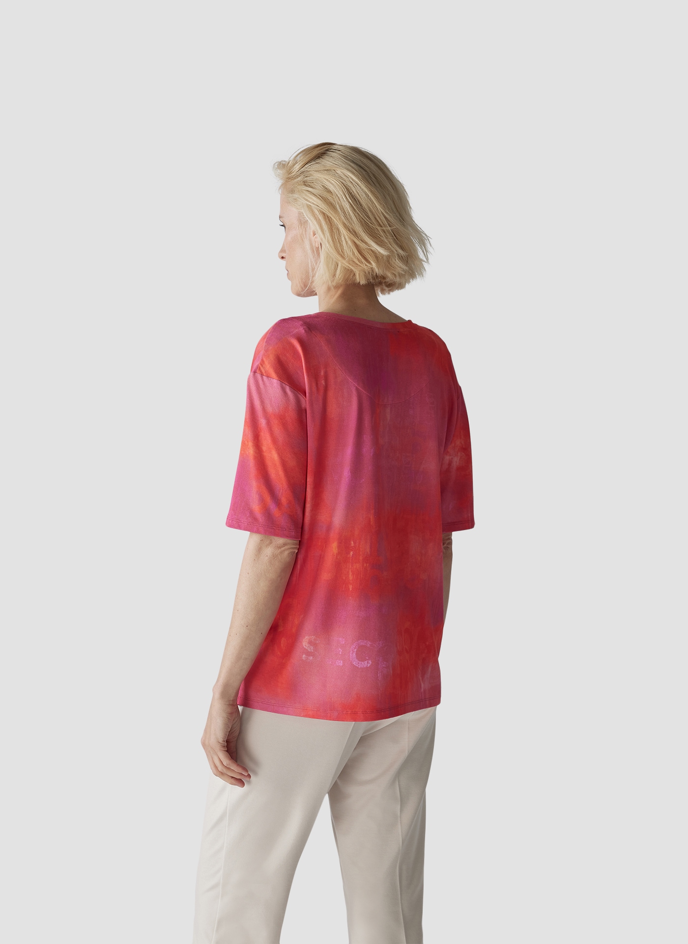 LeComte Print-Shirt »LeComte Farbenfrohes T-Shirt mit grafischem Muster«