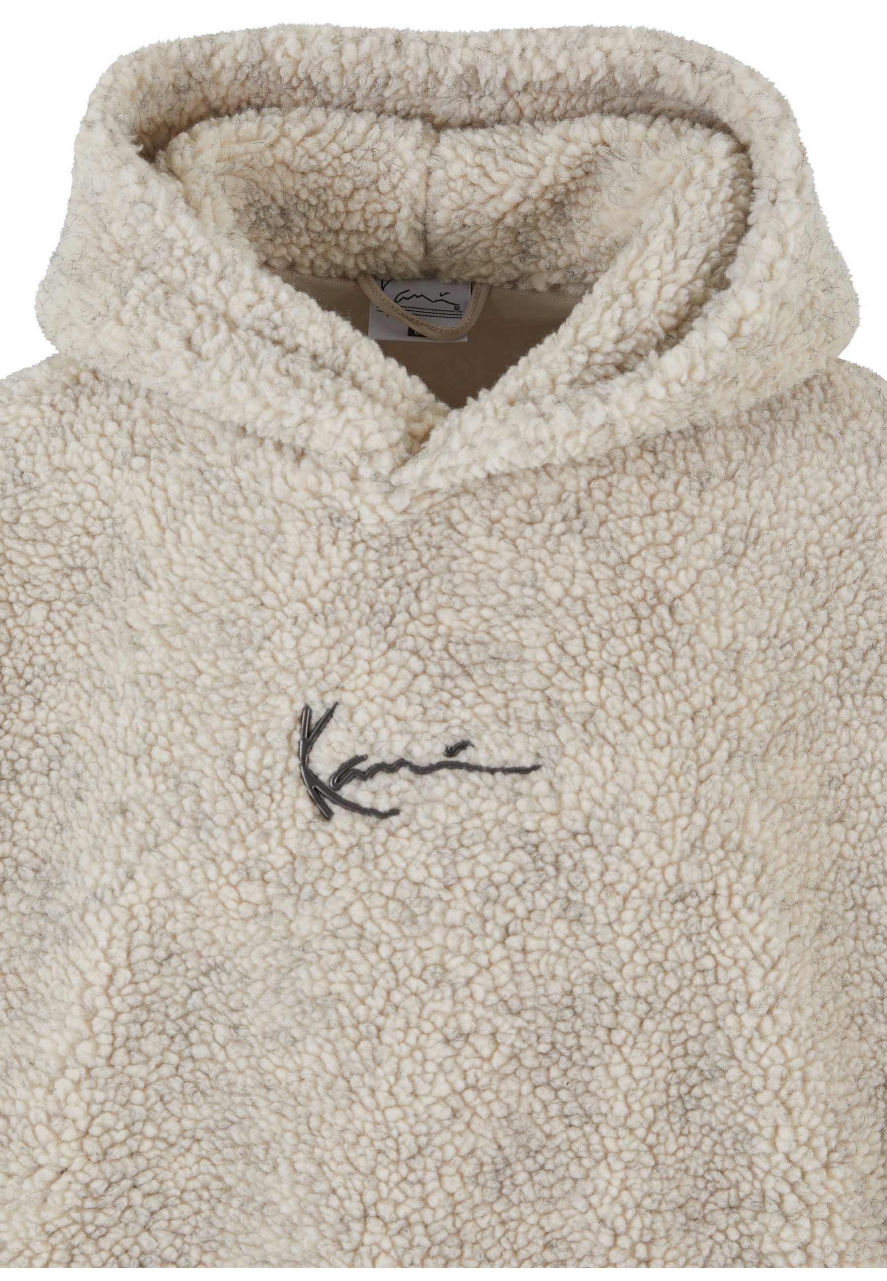 Karl Kani Longpullover »Karl Kani Herren KM233-020-3 KK Metal Signature Teddy Os Hoodie« 1 Stk.