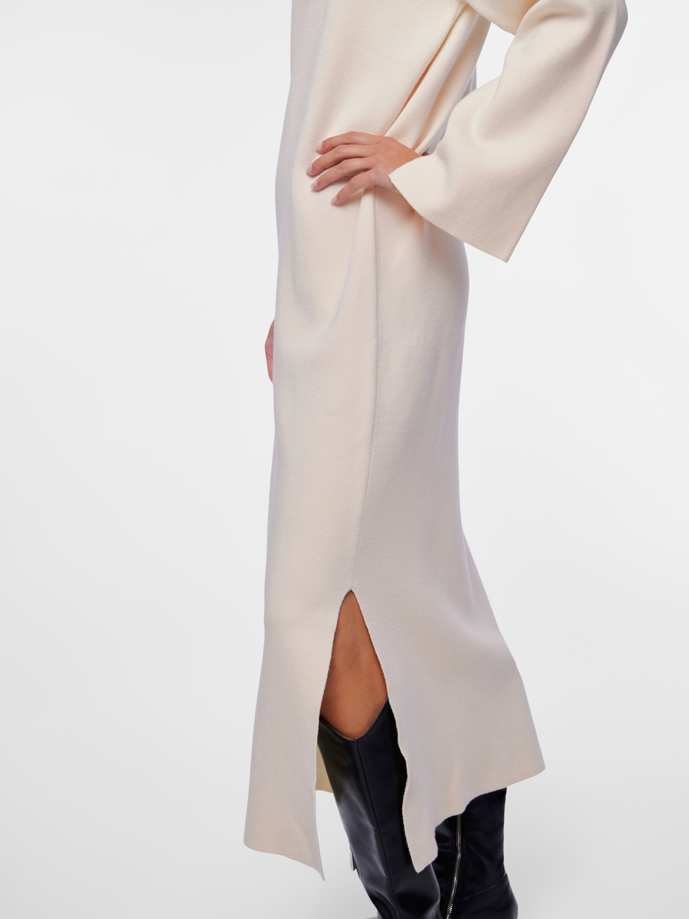 Y.A.S Strickkleid »YASELMA LS LONG KNIT DRESS S. NOOS«
