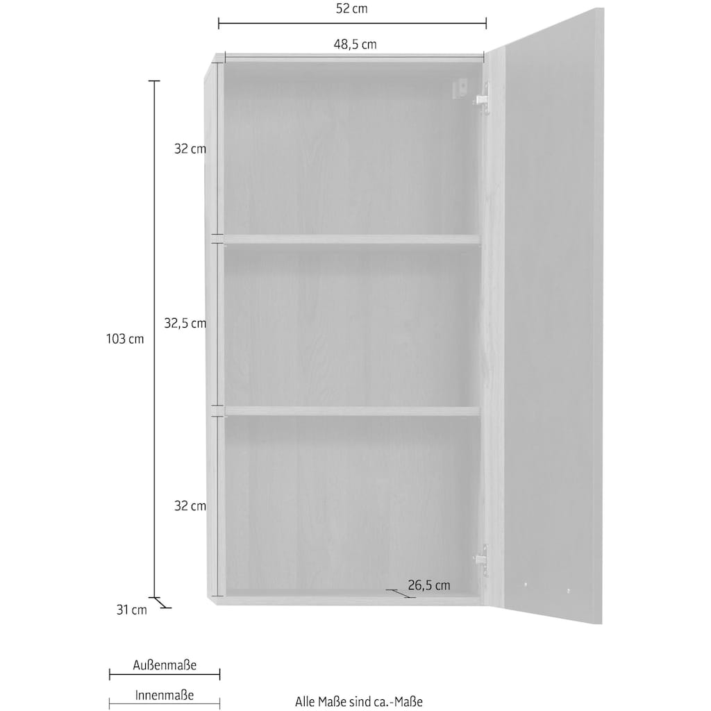 INOSIGN Hängeschrank »Gwendolyn«