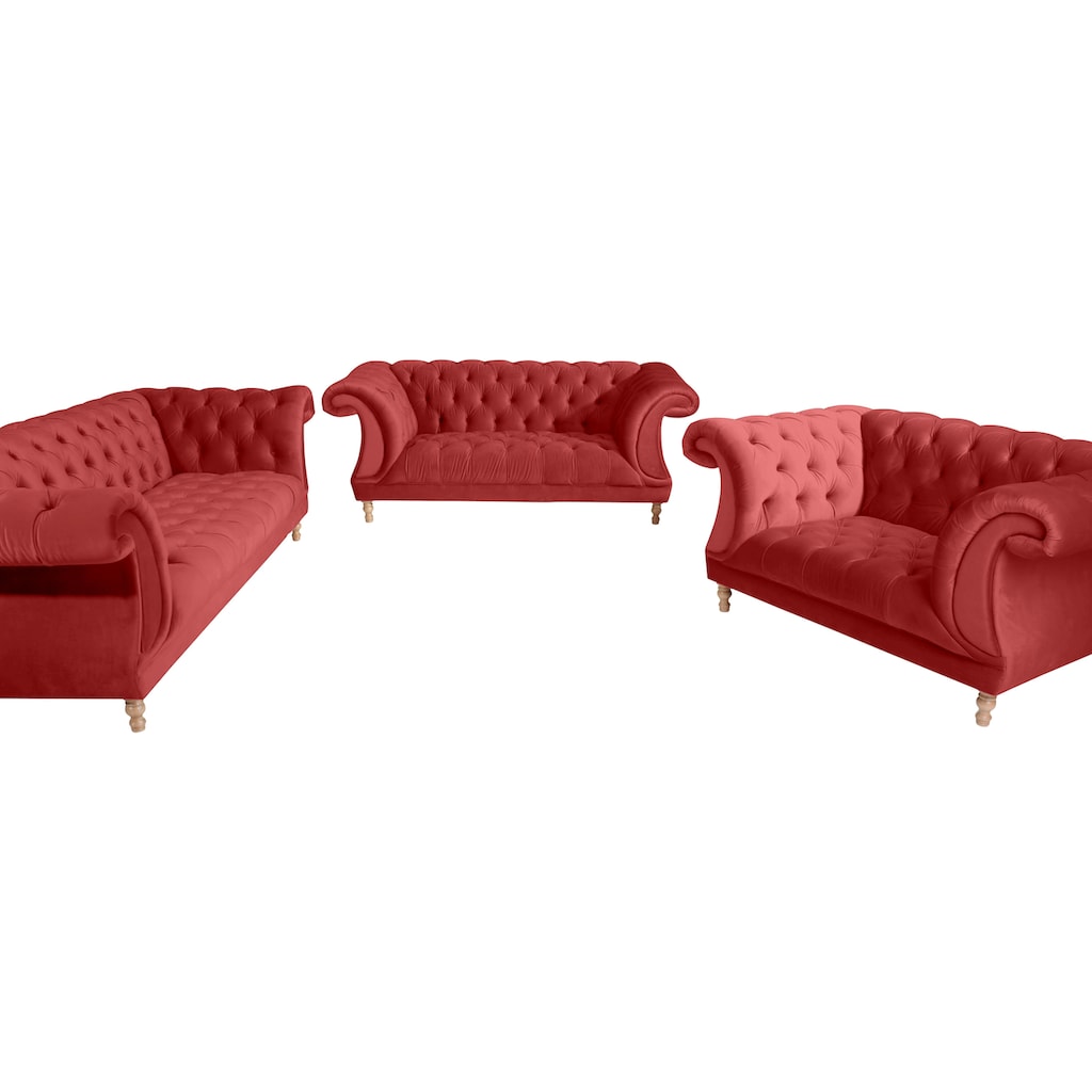 Max Winzer® Chesterfield-Sofa »Isabelle«