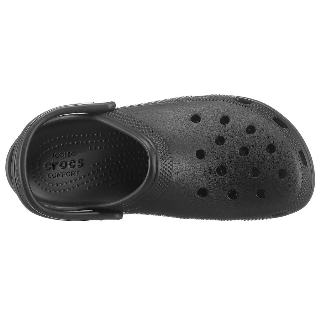 Crocs Clog »Classic Platform Clog W«, Plateau, Sommerschuh, Schlappen, Hausschuh, trendige Plateausohle