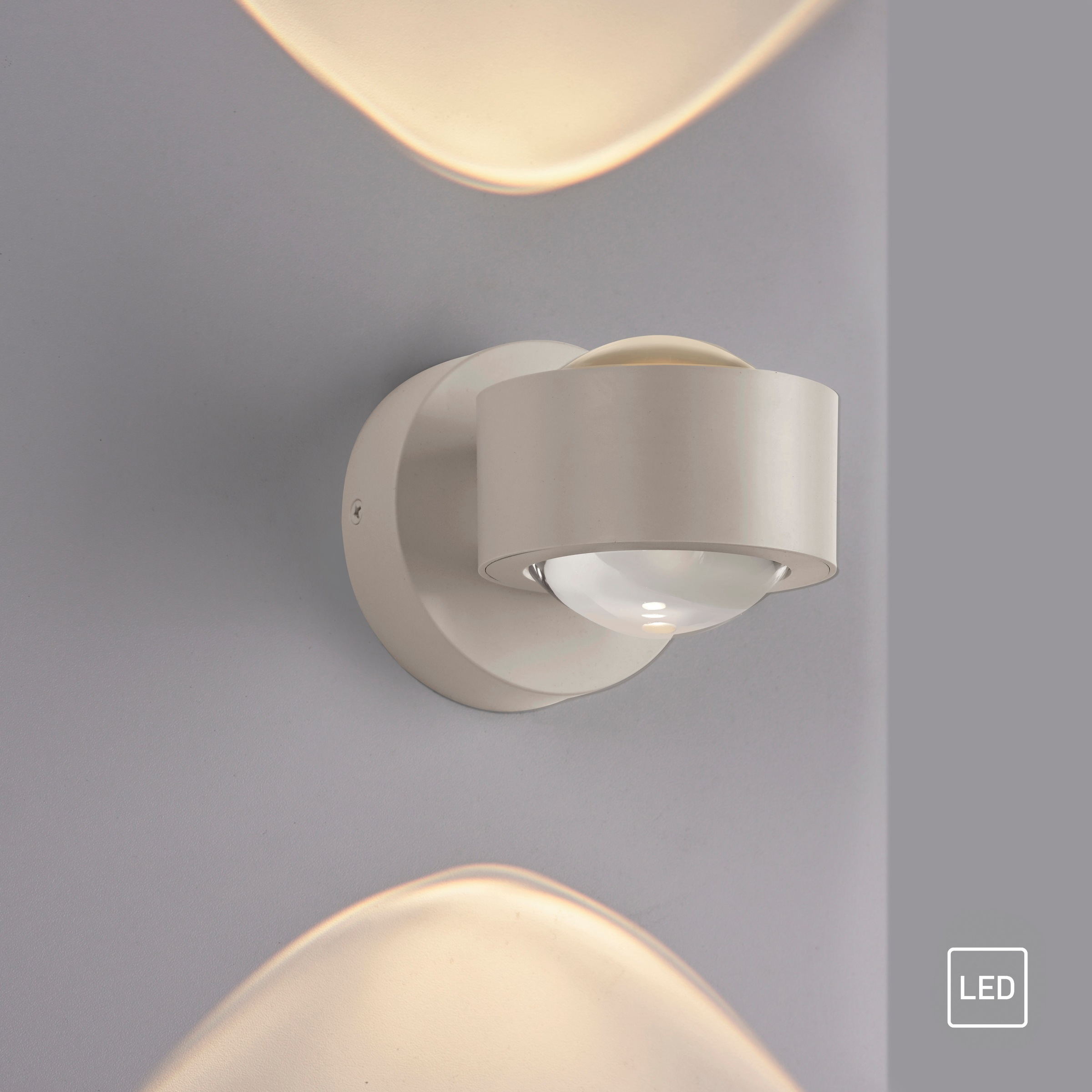 SCHÖNER WOHNEN-Kollektion LED Wandleuchte »CHIA« LED-Board 1 Stk. Warmweiß SCHÖNER WOHNEN Kollektion, Up- und Downlight